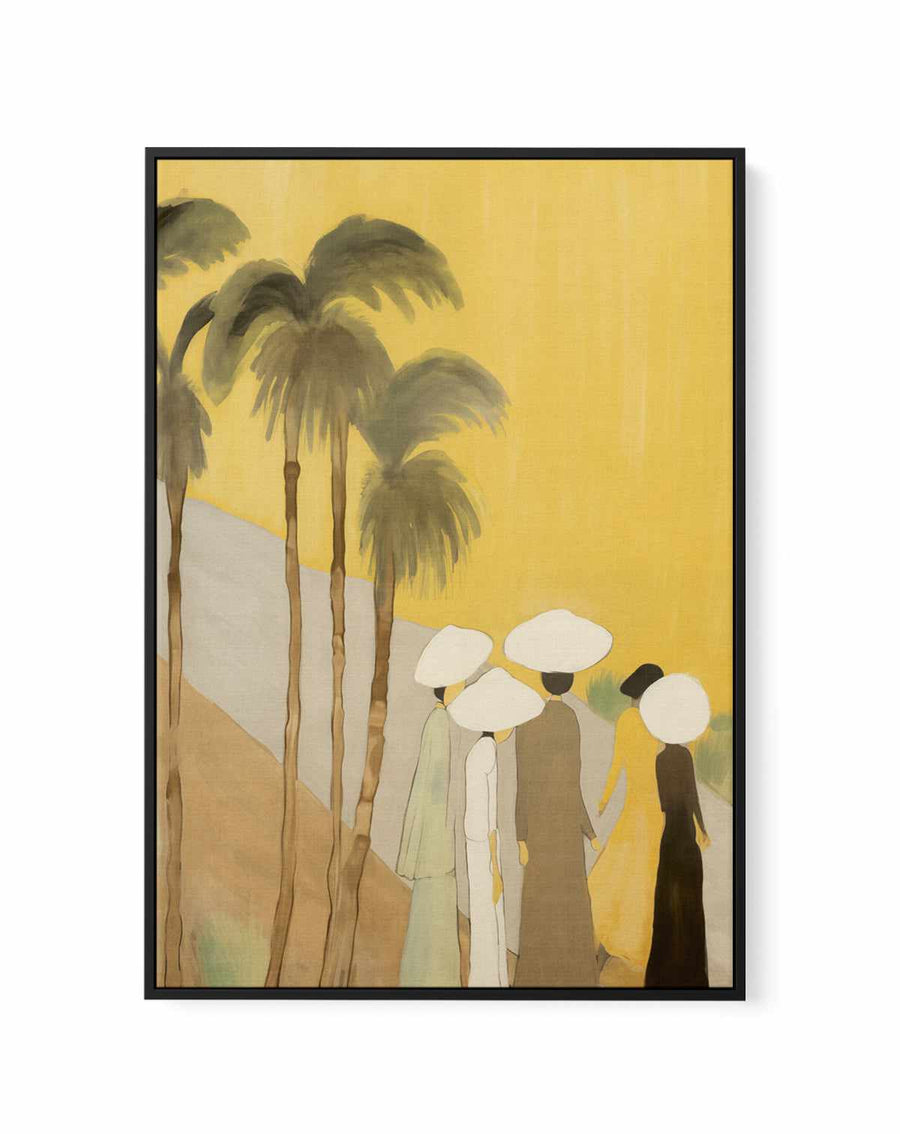 Indies II | Framed Canvas Art Print from Olive et Oriel where you can shop wallpaper and artworks online
