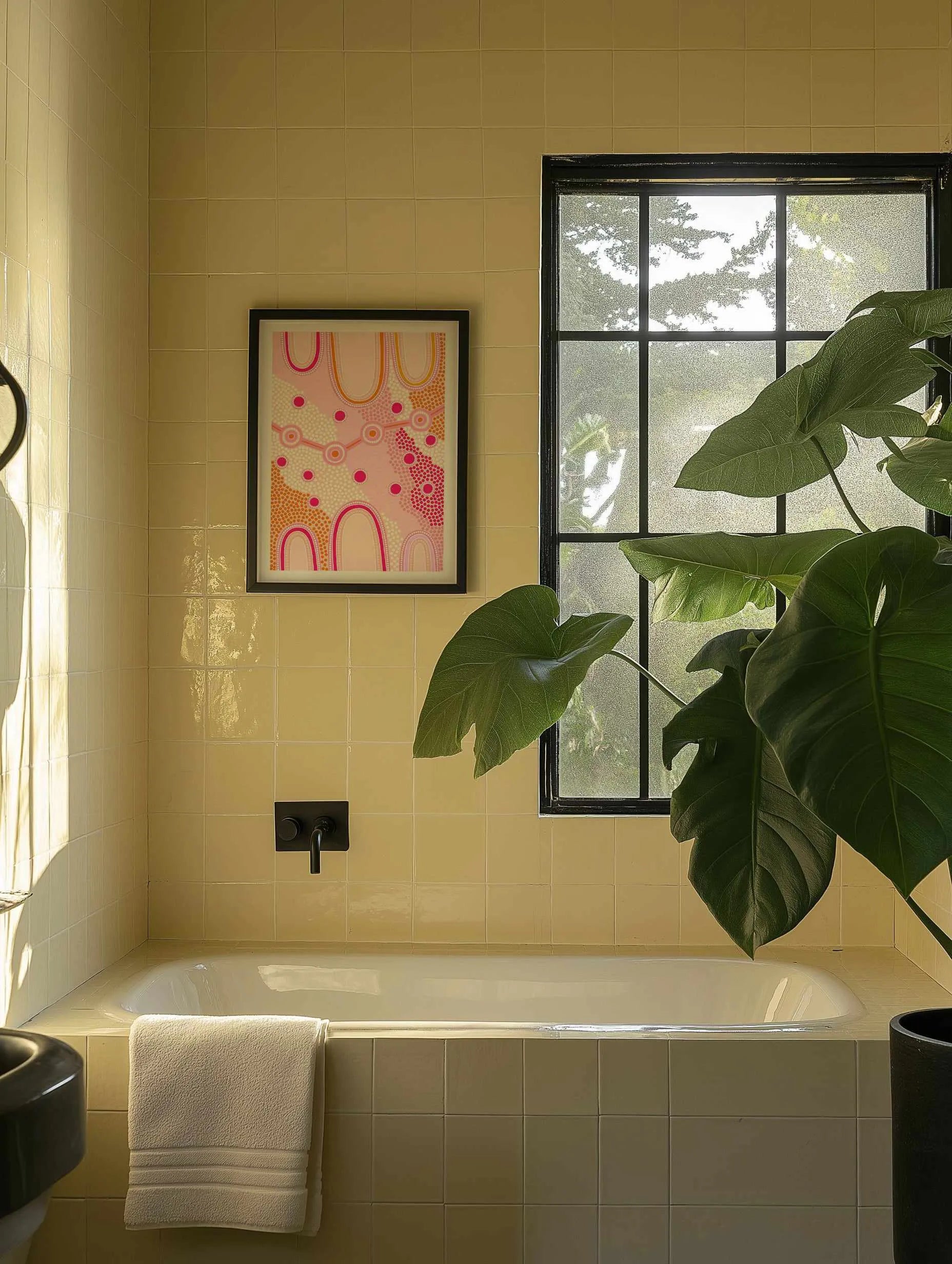 Indigenous Female Journey by Leah Cummins | Art Print from Olive et Oriel where you can shop wallpaper and artworks online