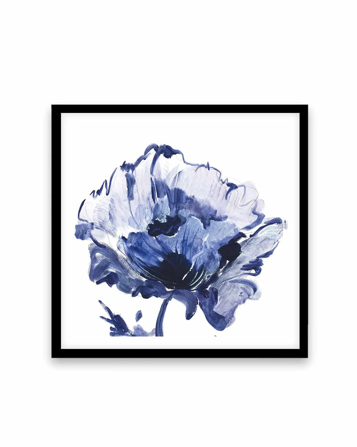 Indigo Flower I Art Print from Olive et Oriel where you can shop wallpaper and artworks online