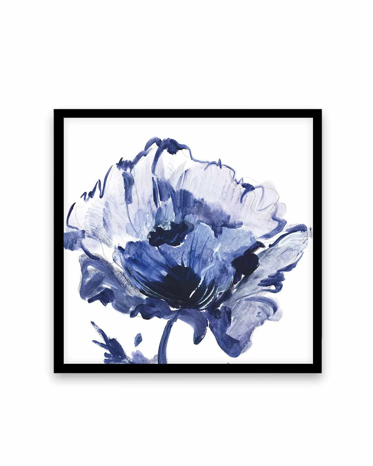 Indigo Flower I Art Print from Olive et Oriel where you can shop wallpaper and artworks online