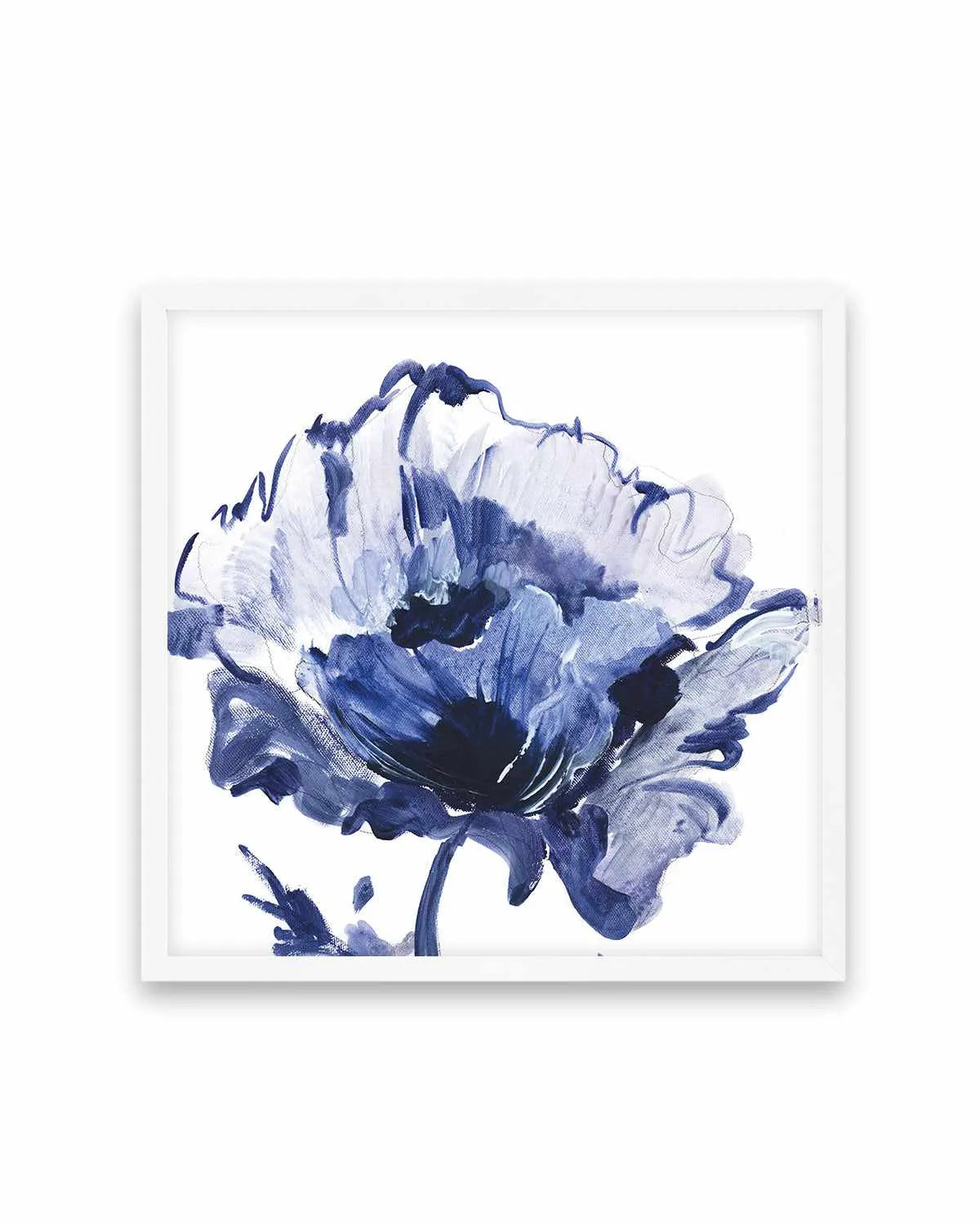 Indigo Flower I Art Print from Olive et Oriel where you can shop wallpaper and artworks online