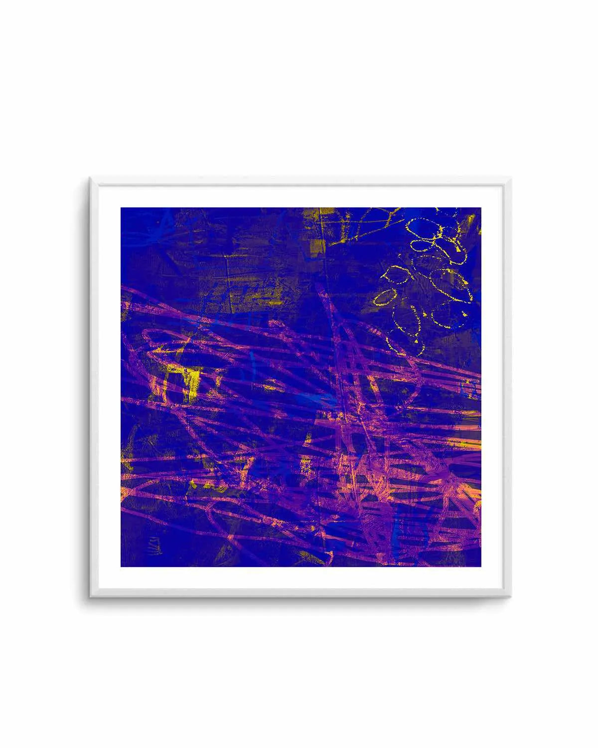 Indigo Lush by Antonia Tzenova Art Print from Olive et Oriel where you can shop wallpaper and artworks online