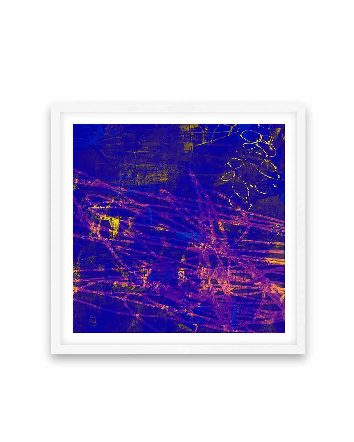 Indigo Lush by Antonia Tzenova Art Print from Olive et Oriel where you can shop wallpaper and artworks online