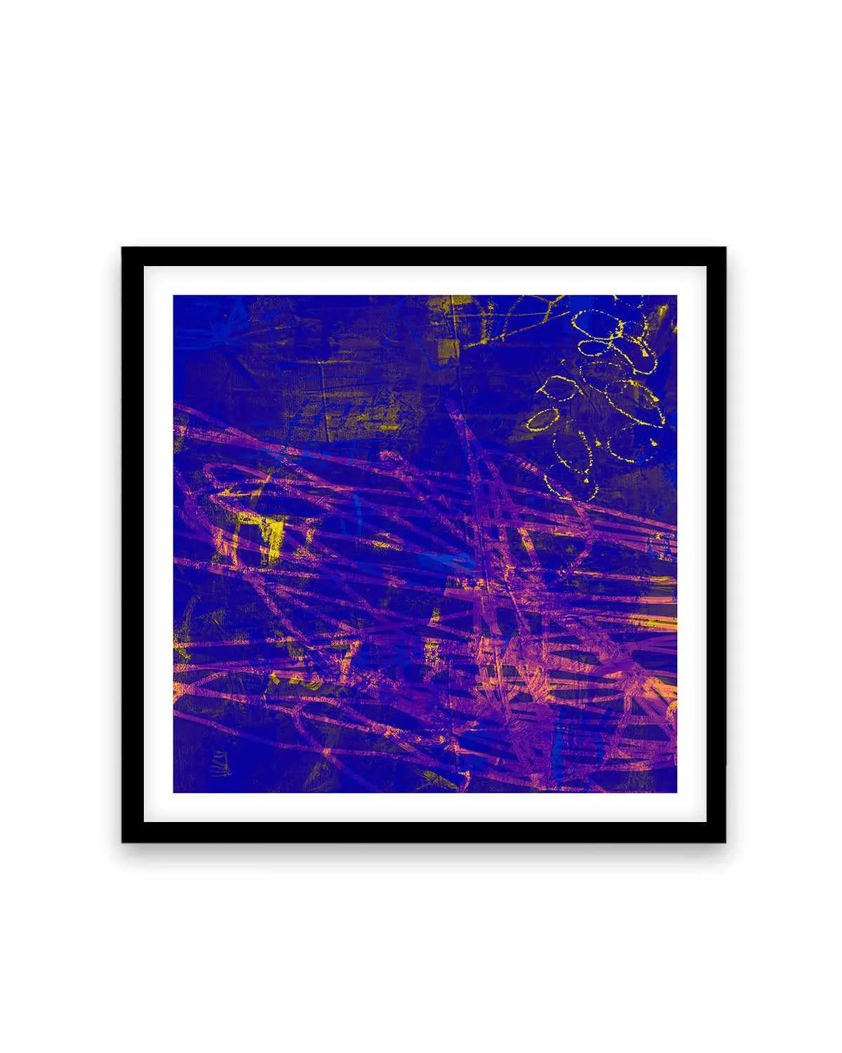 Indigo Lush by Antonia Tzenova Art Print from Olive et Oriel where you can shop wallpaper and artworks online