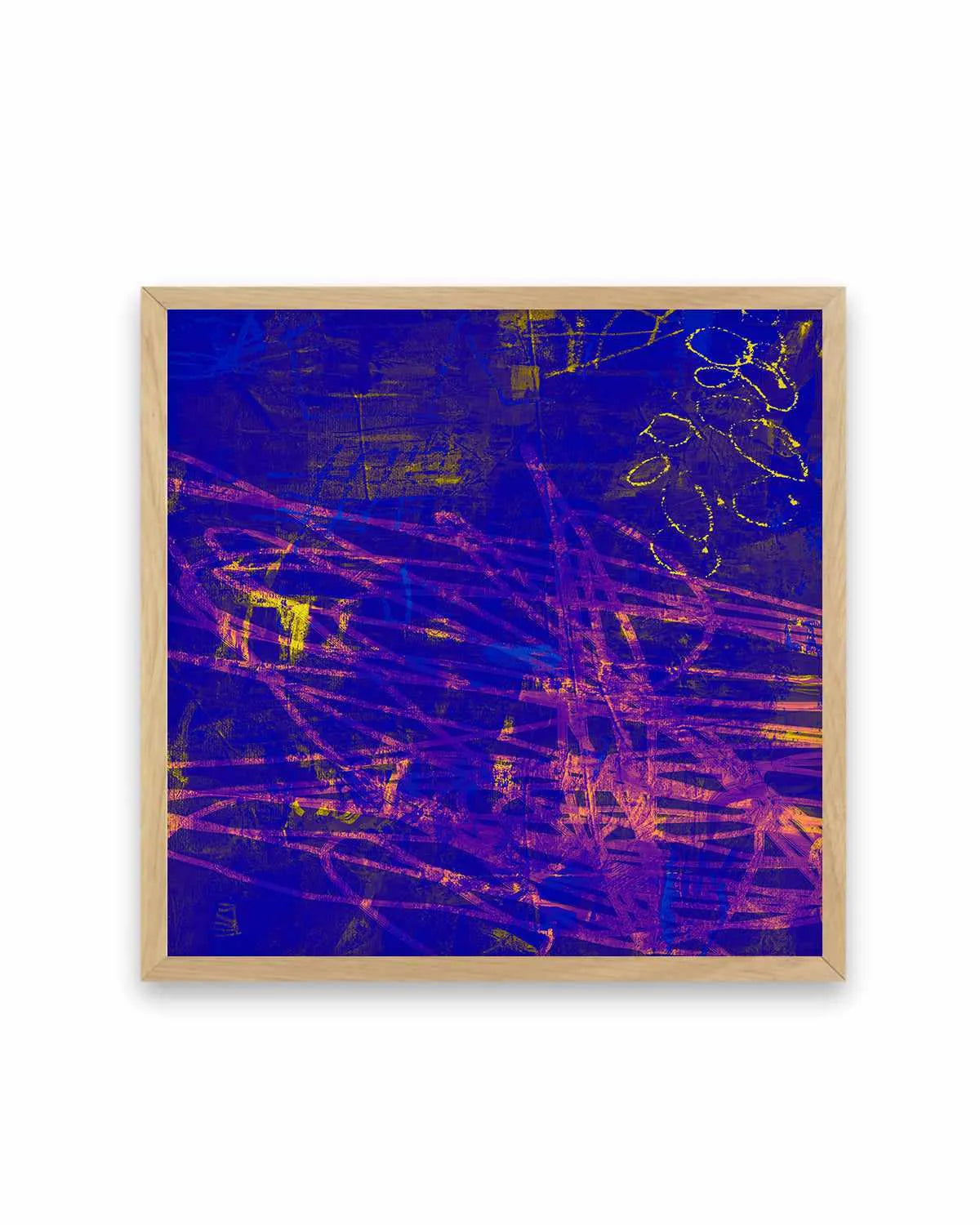 Indigo Lush by Antonia Tzenova Art Print from Olive et Oriel where you can shop wallpaper and artworks online