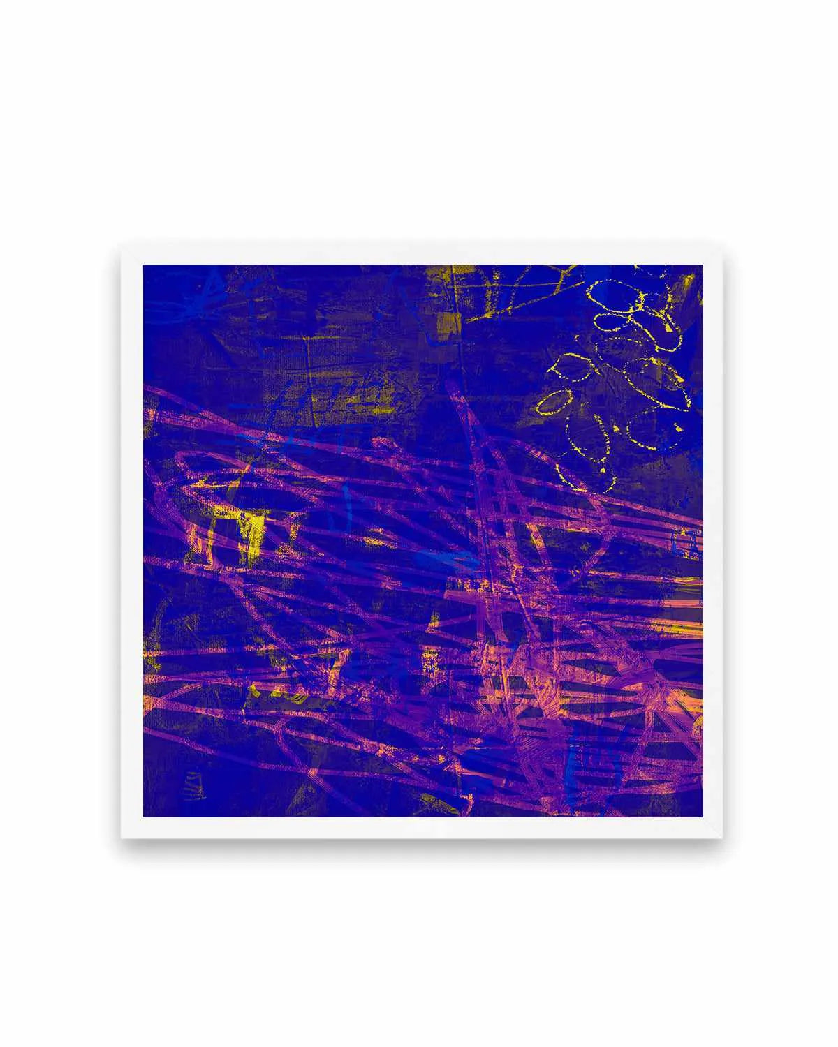 Indigo Lush by Antonia Tzenova Art Print from Olive et Oriel where you can shop wallpaper and artworks online