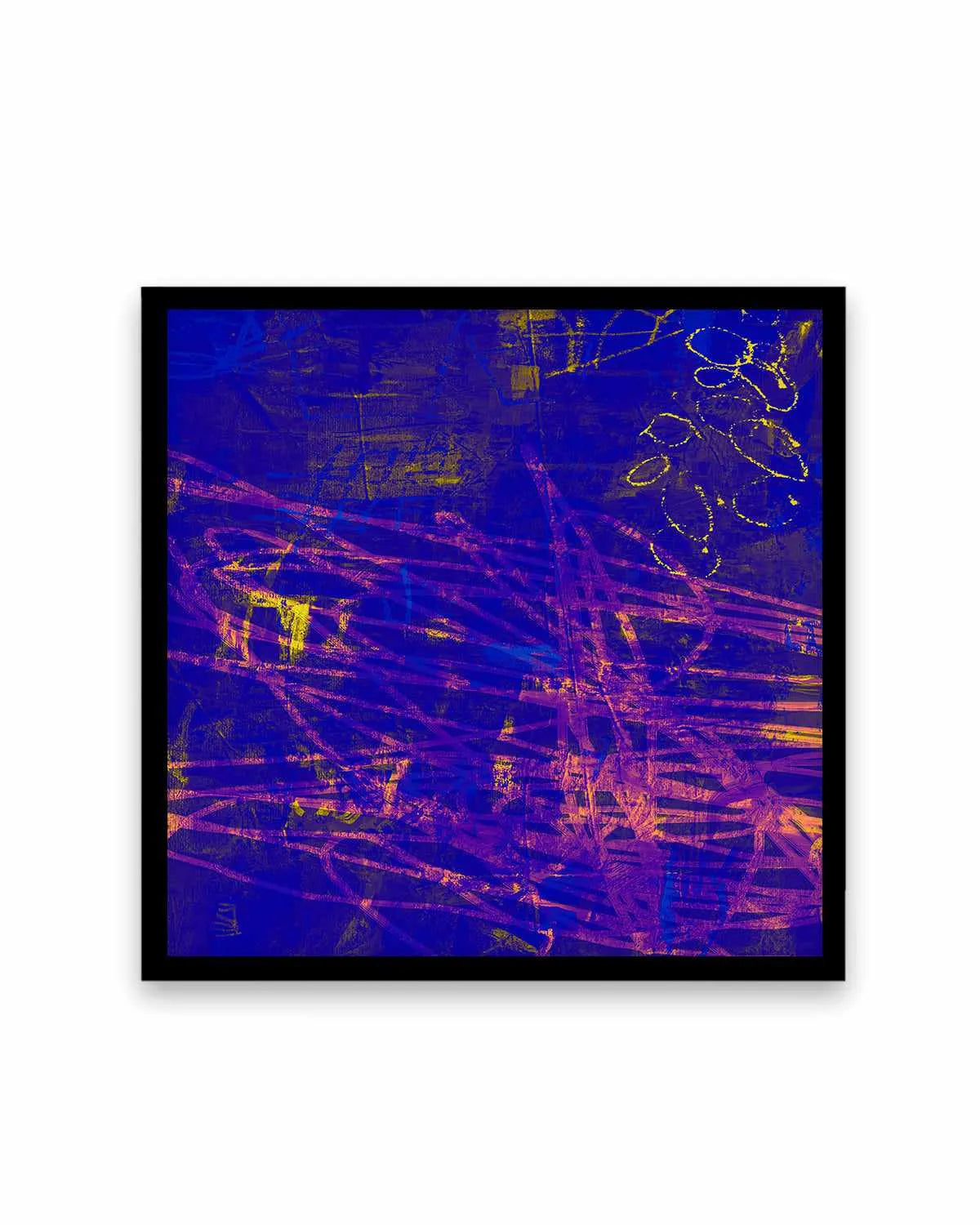 Indigo Lush by Antonia Tzenova Art Print from Olive et Oriel where you can shop wallpaper and artworks online