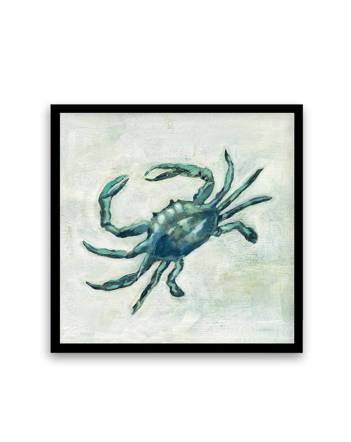 Indigo Sea Life II | Art Print