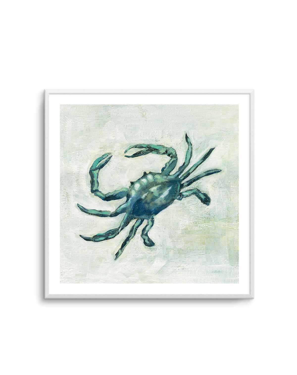 Indigo Sea Life II | Art Print