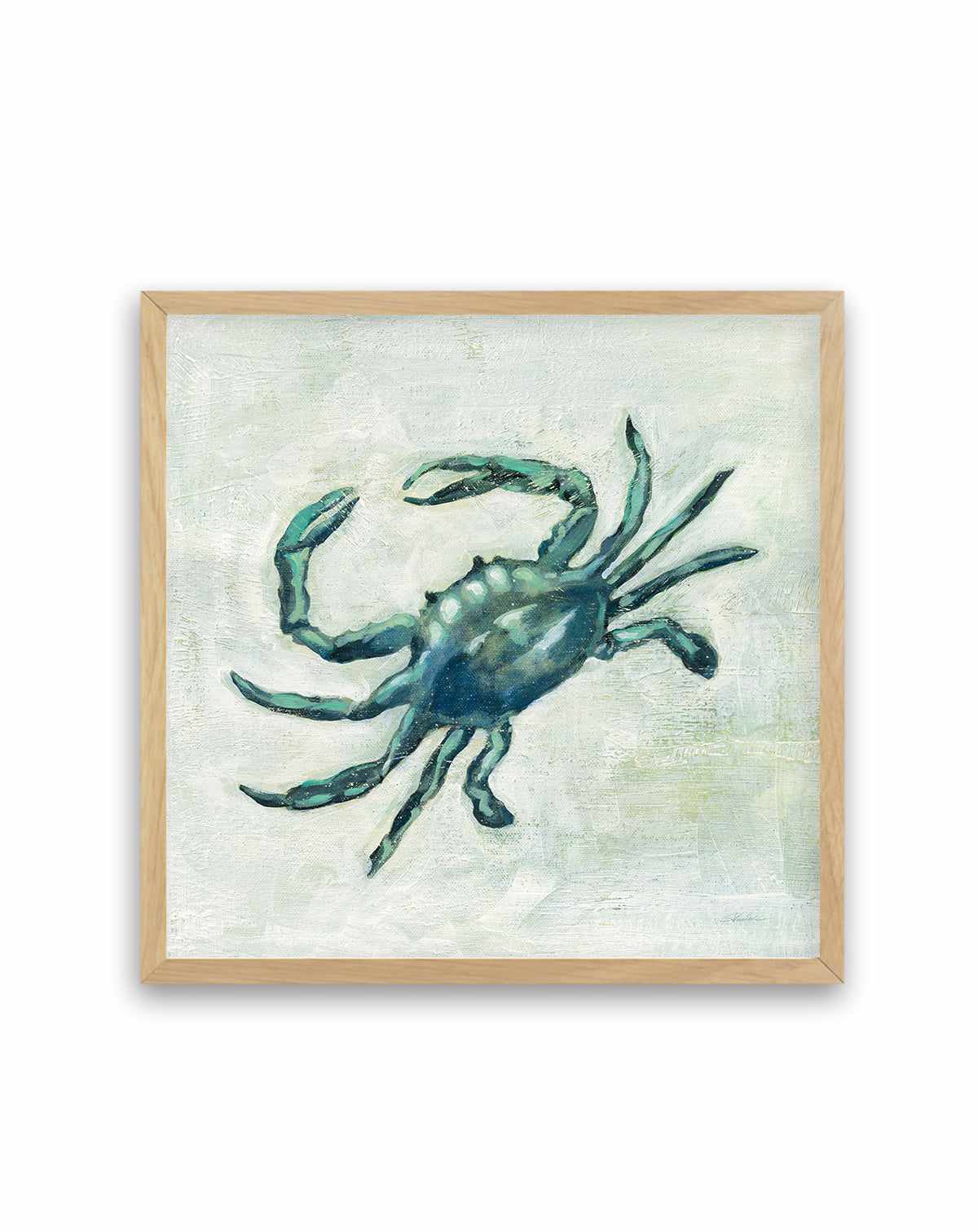 Indigo Sea Life II | Art Print