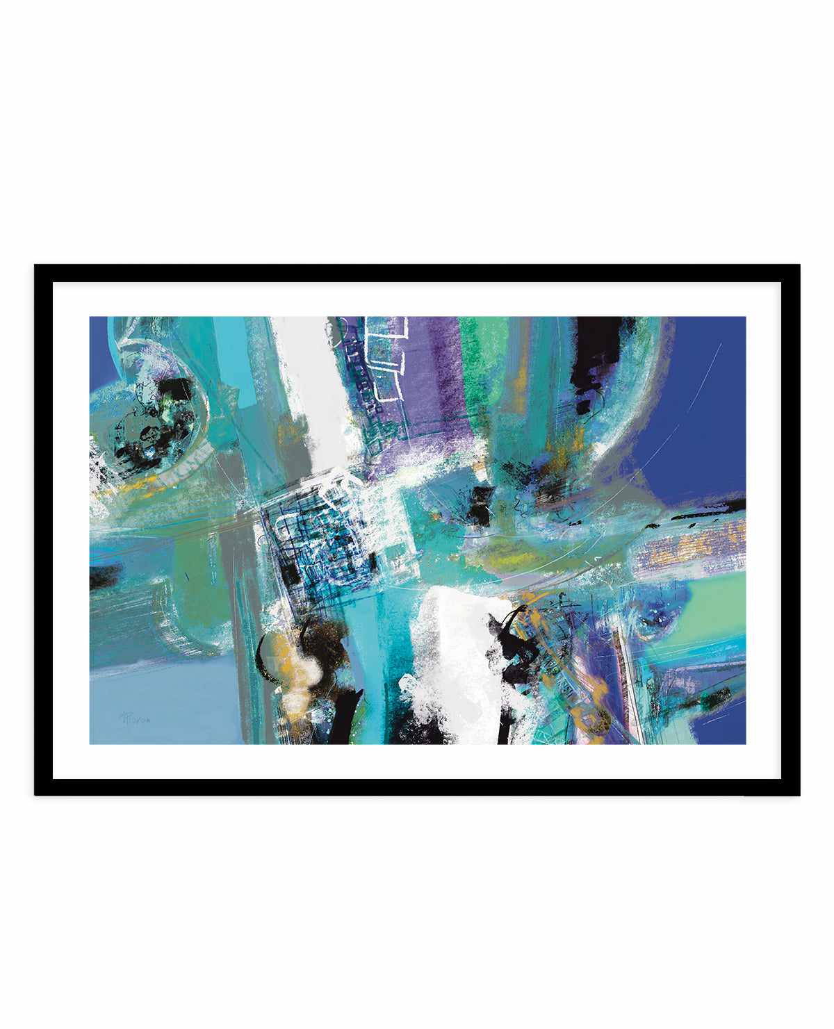 Industrial Blue by Maurizio Piovan | Art Print