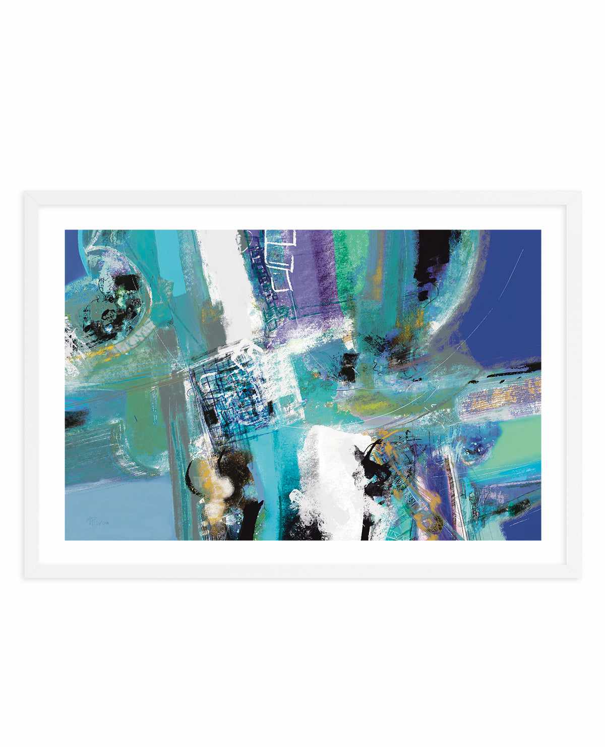 Industrial Blue by Maurizio Piovan | Art Print