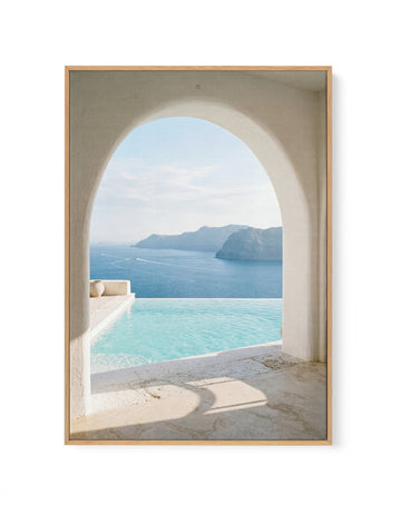 Infinity Arch View | Framed Canvas Wall Art