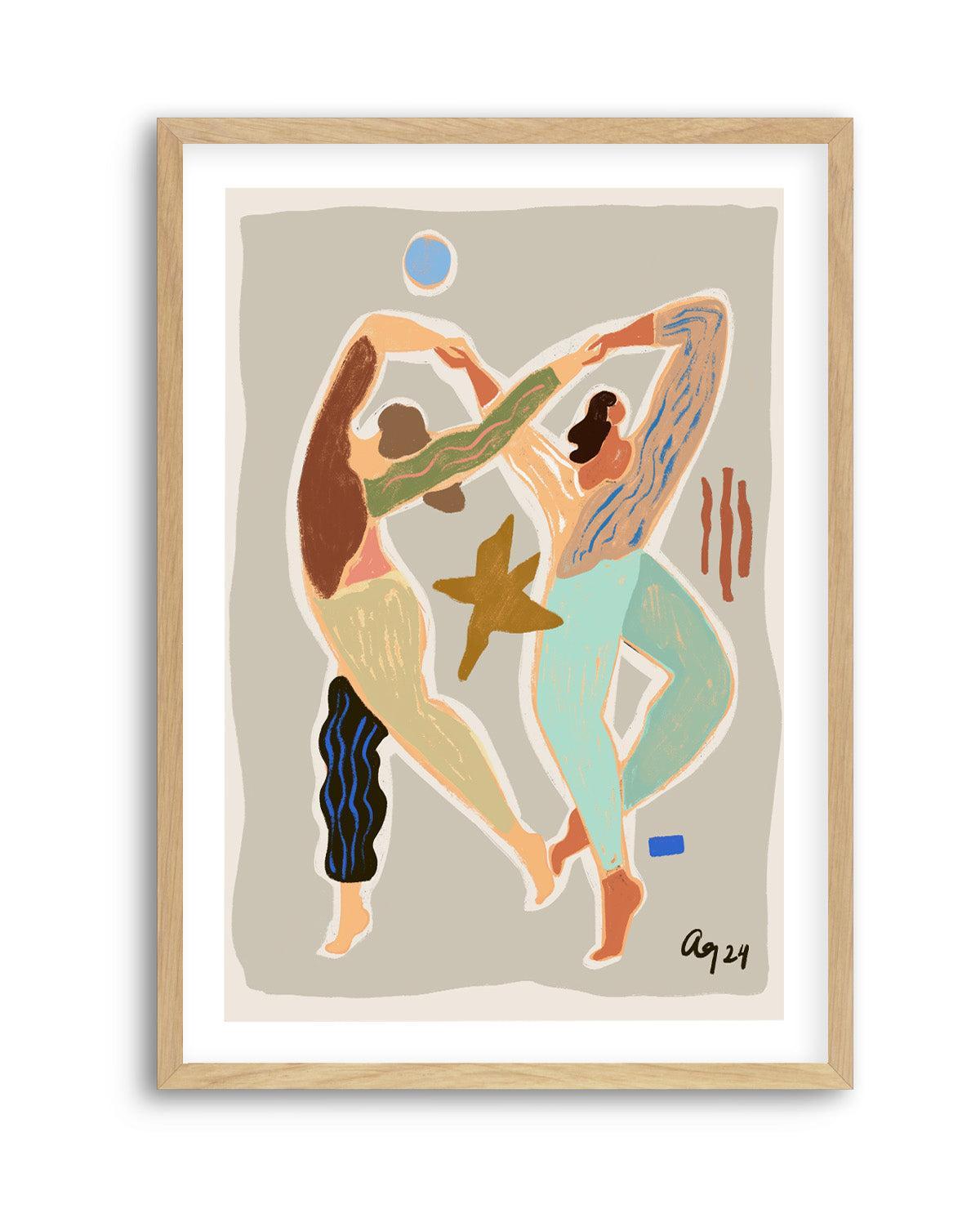 Infinity Dance by Arty Guava | Art Print from Olive et Oriel where you can shop wallpaper and artworks online