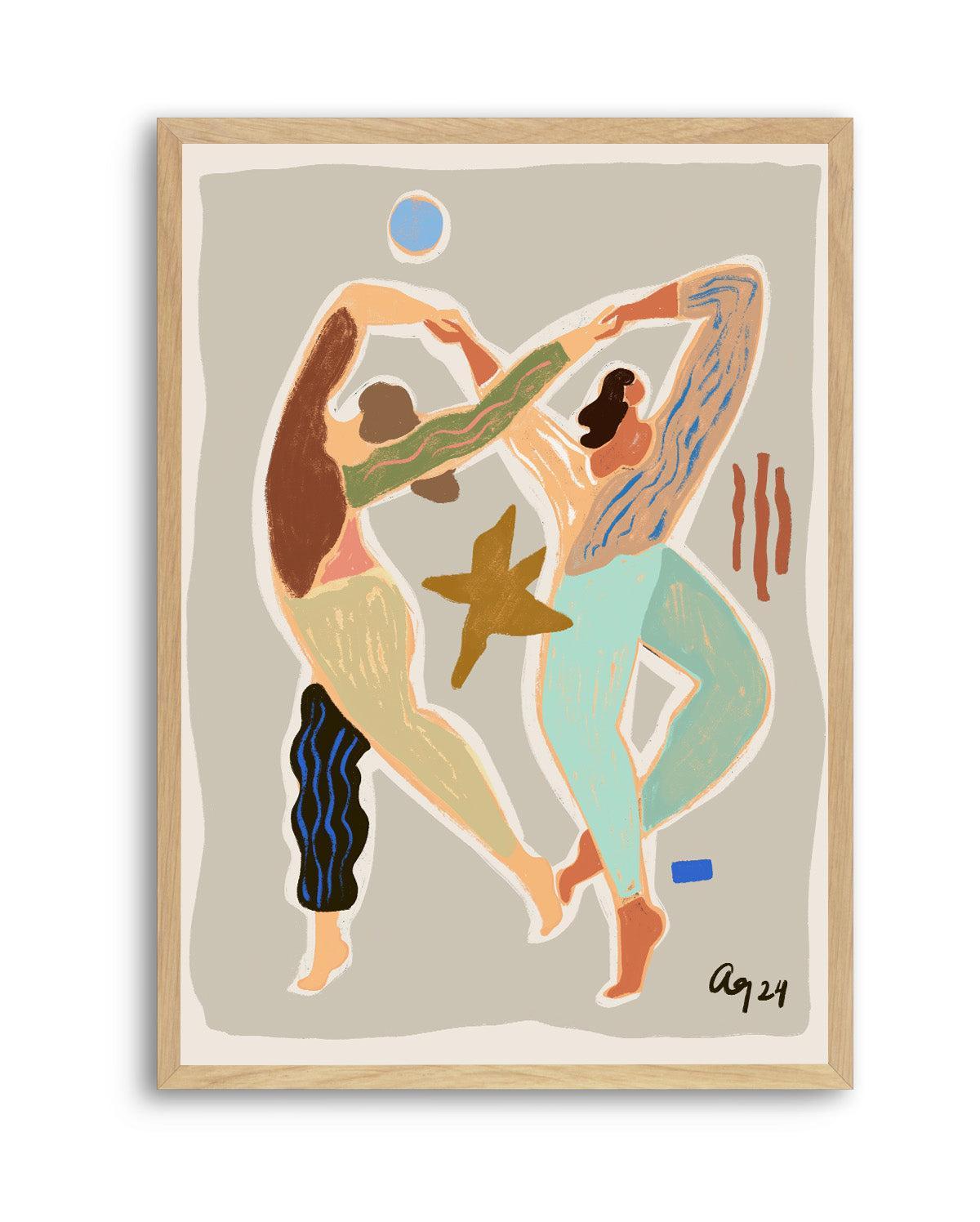 Infinity Dance by Arty Guava | Art Print from Olive et Oriel where you can shop wallpaper and artworks online