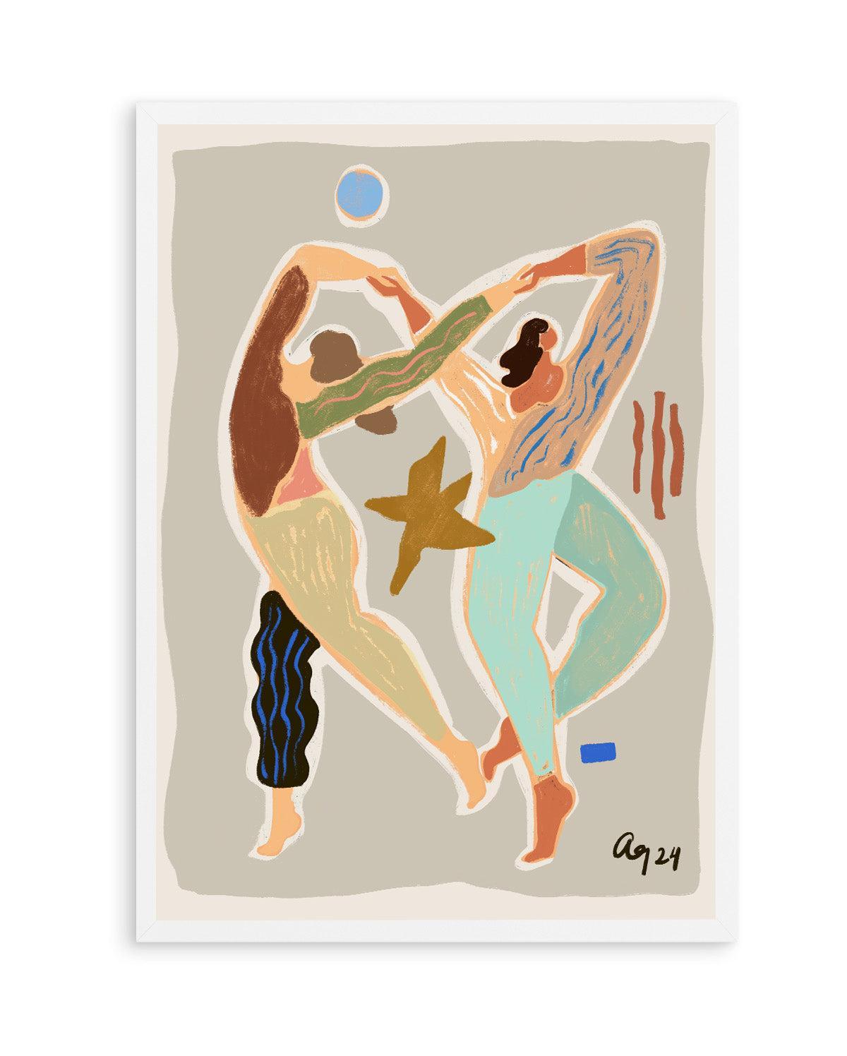 Infinity Dance by Arty Guava | Art Print from Olive et Oriel where you can shop wallpaper and artworks online