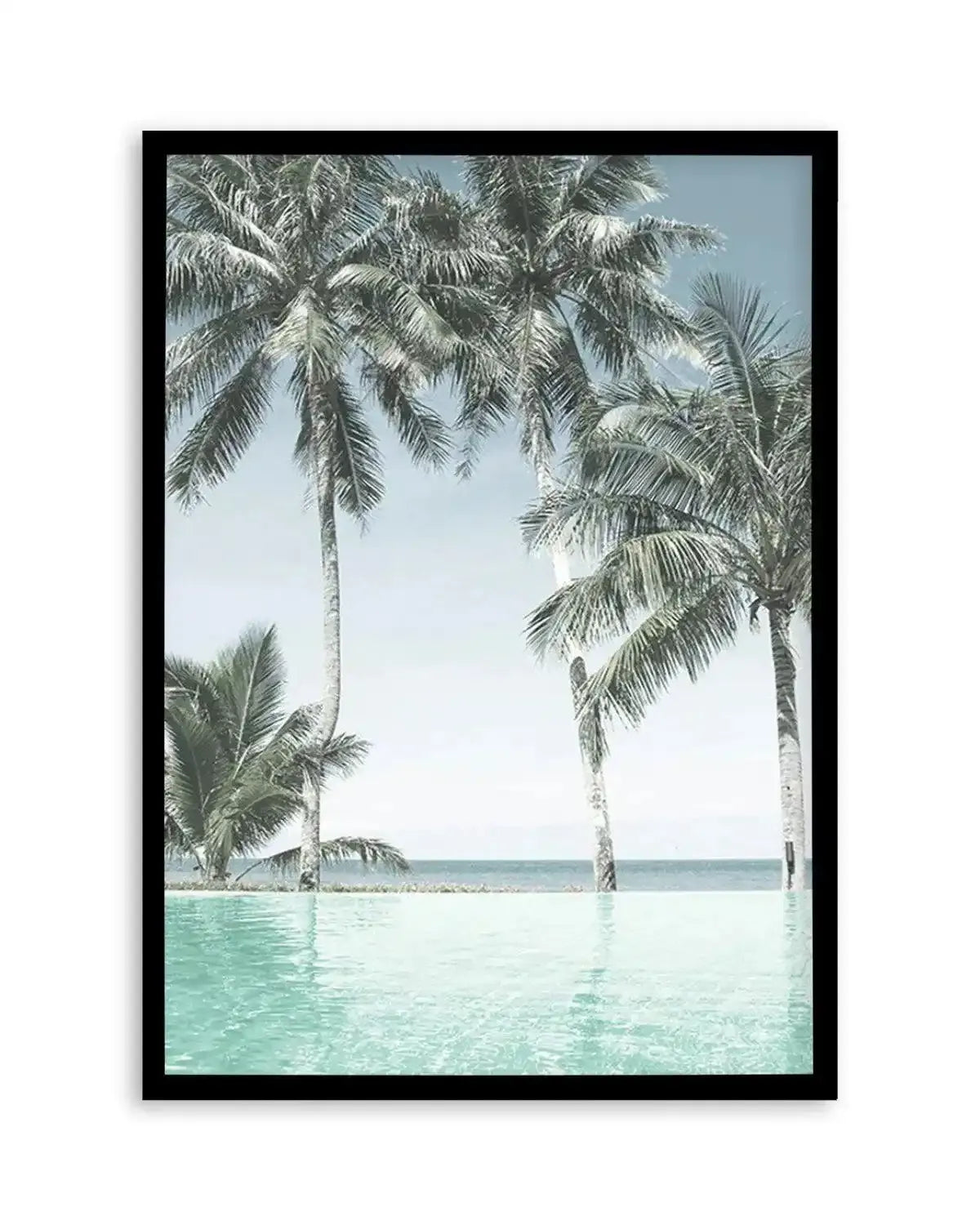Infinity Pool Art Print from Olive et Oriel where you can shop wallpaper and artworks online