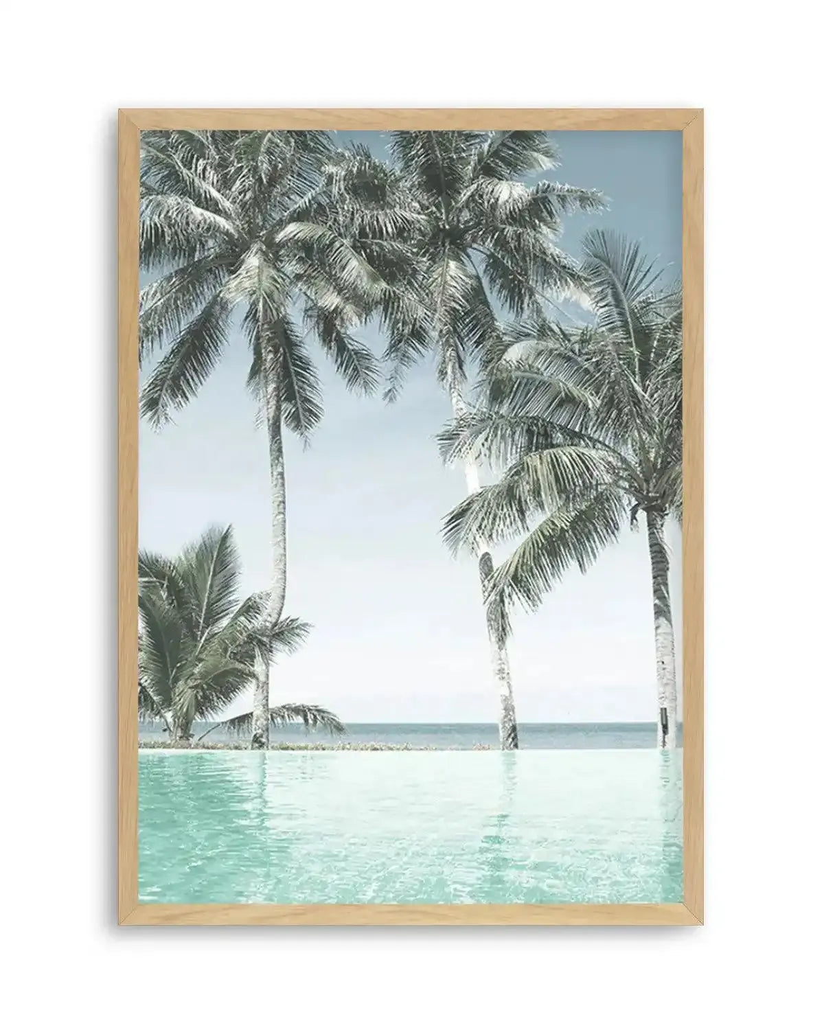 Infinity Pool Art Print from Olive et Oriel where you can shop wallpaper and artworks online