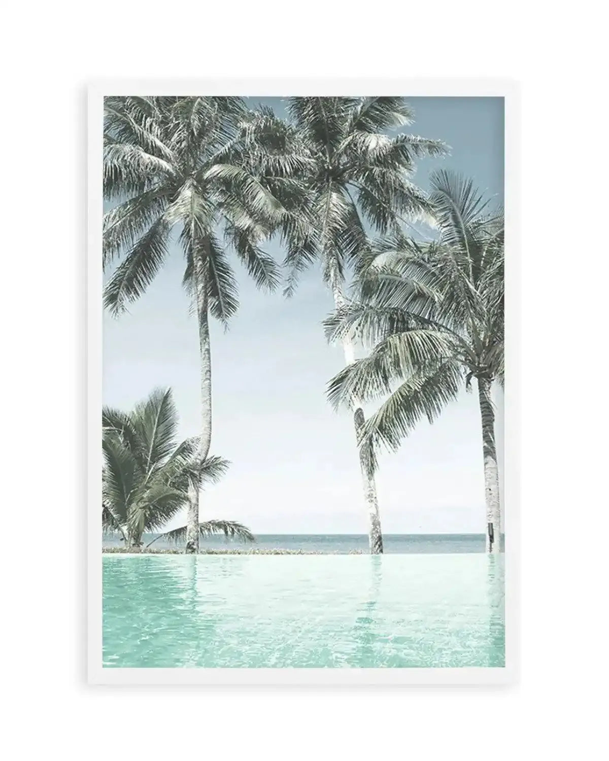 Infinity Pool Art Print from Olive et Oriel where you can shop wallpaper and artworks online