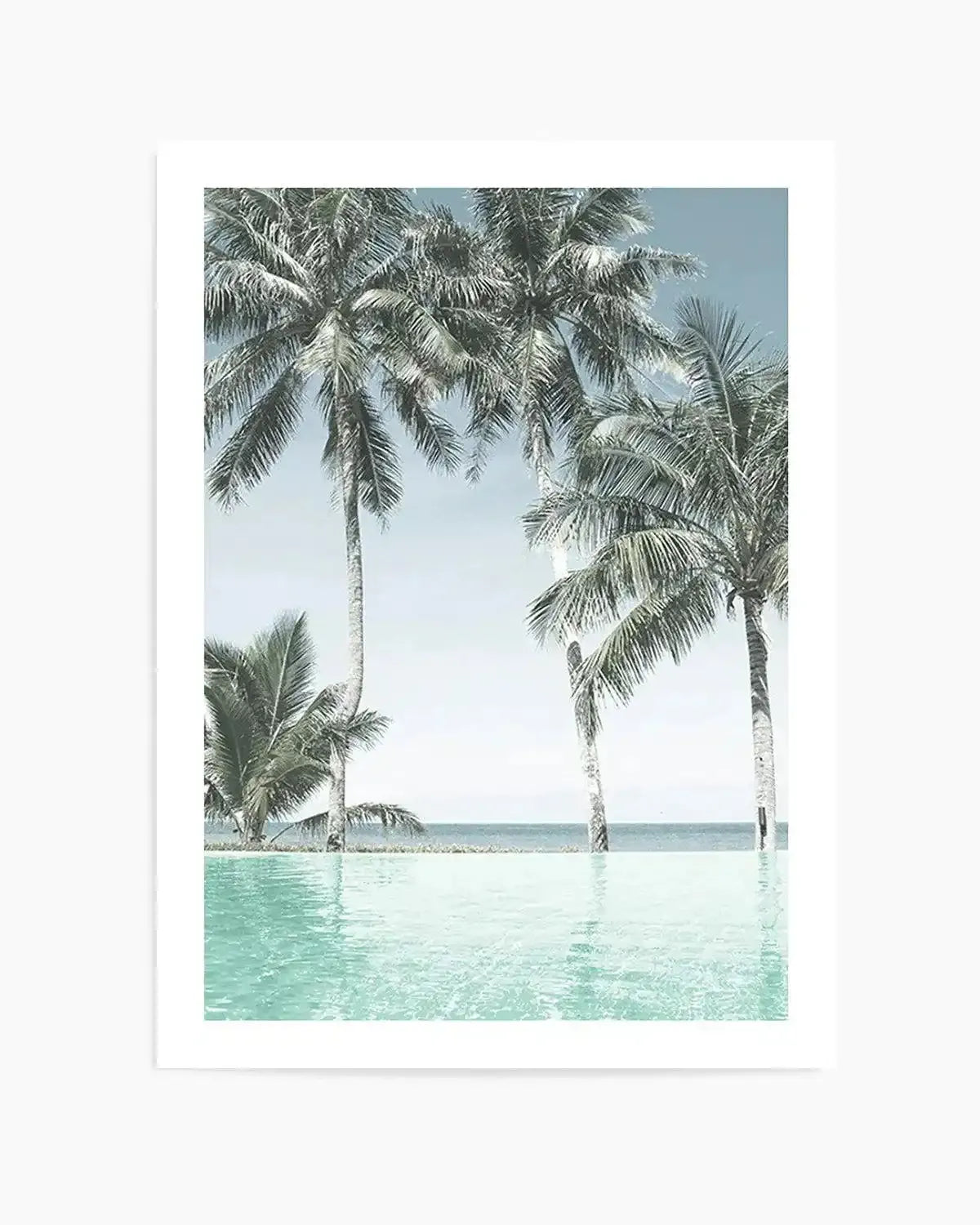 Infinity Pool Art Print from Olive et Oriel where you can shop wallpaper and artworks online