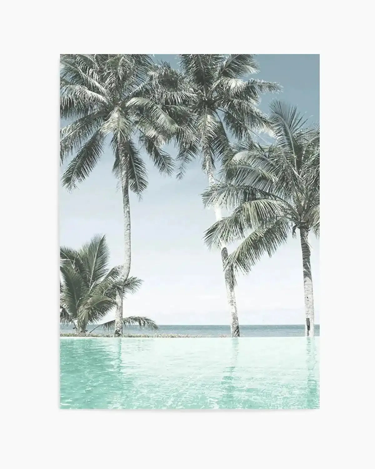 Infinity Pool Art Print from Olive et Oriel where you can shop wallpaper and artworks online