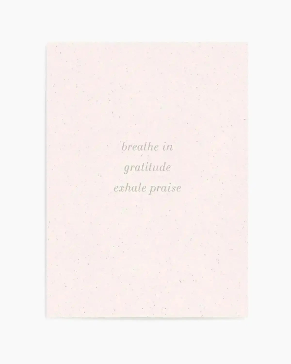Inhale Gratitude, Exhale Praise Art Print from Olive et Oriel where you can shop wallpaper and artworks online