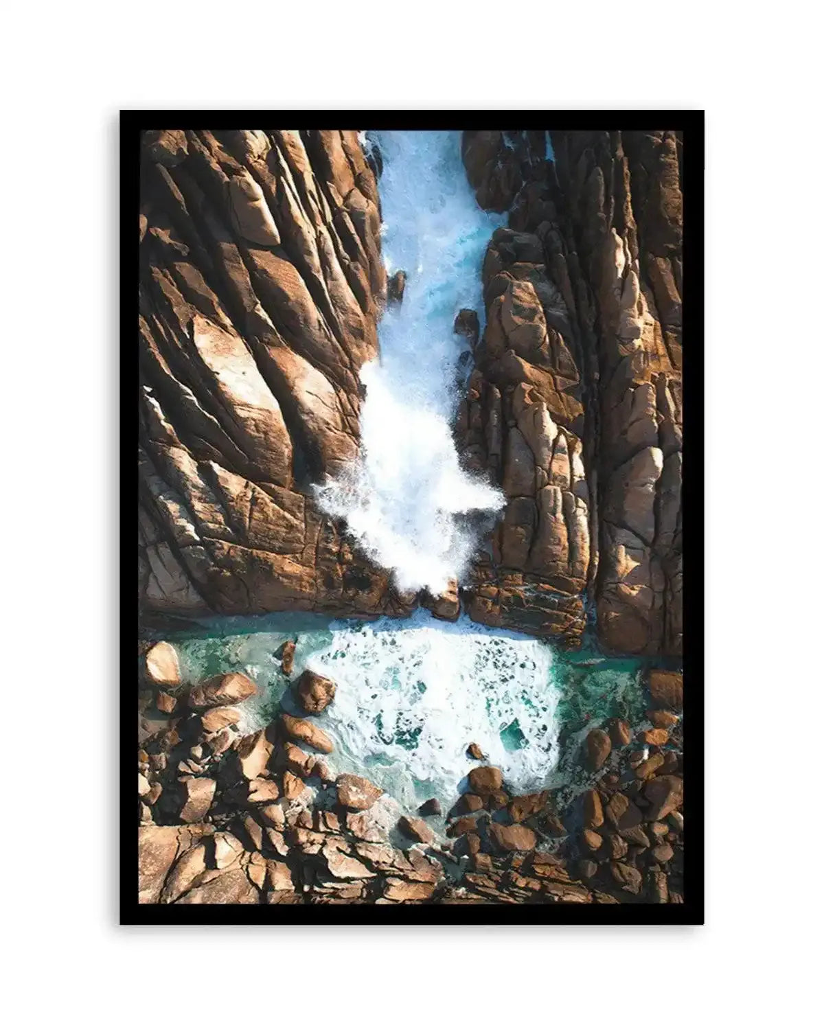 Injidup Natural Spa | WA Art Print from Olive et Oriel where you can shop wallpaper and artworks online