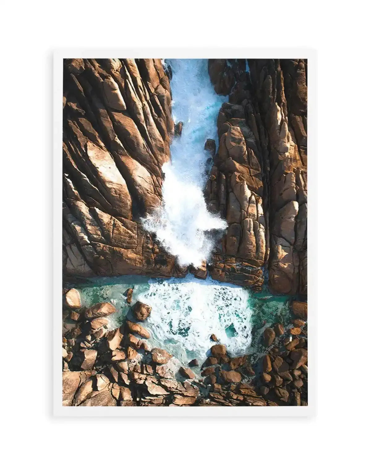 Injidup Natural Spa | WA Art Print from Olive et Oriel where you can shop wallpaper and artworks online