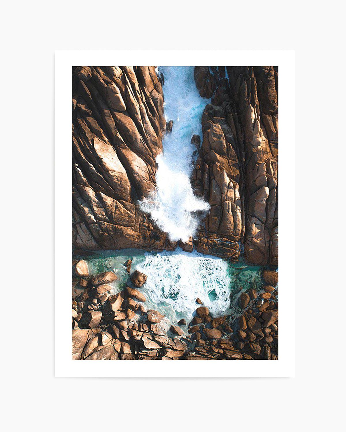 Injidup Natural Spa | WA Art Print