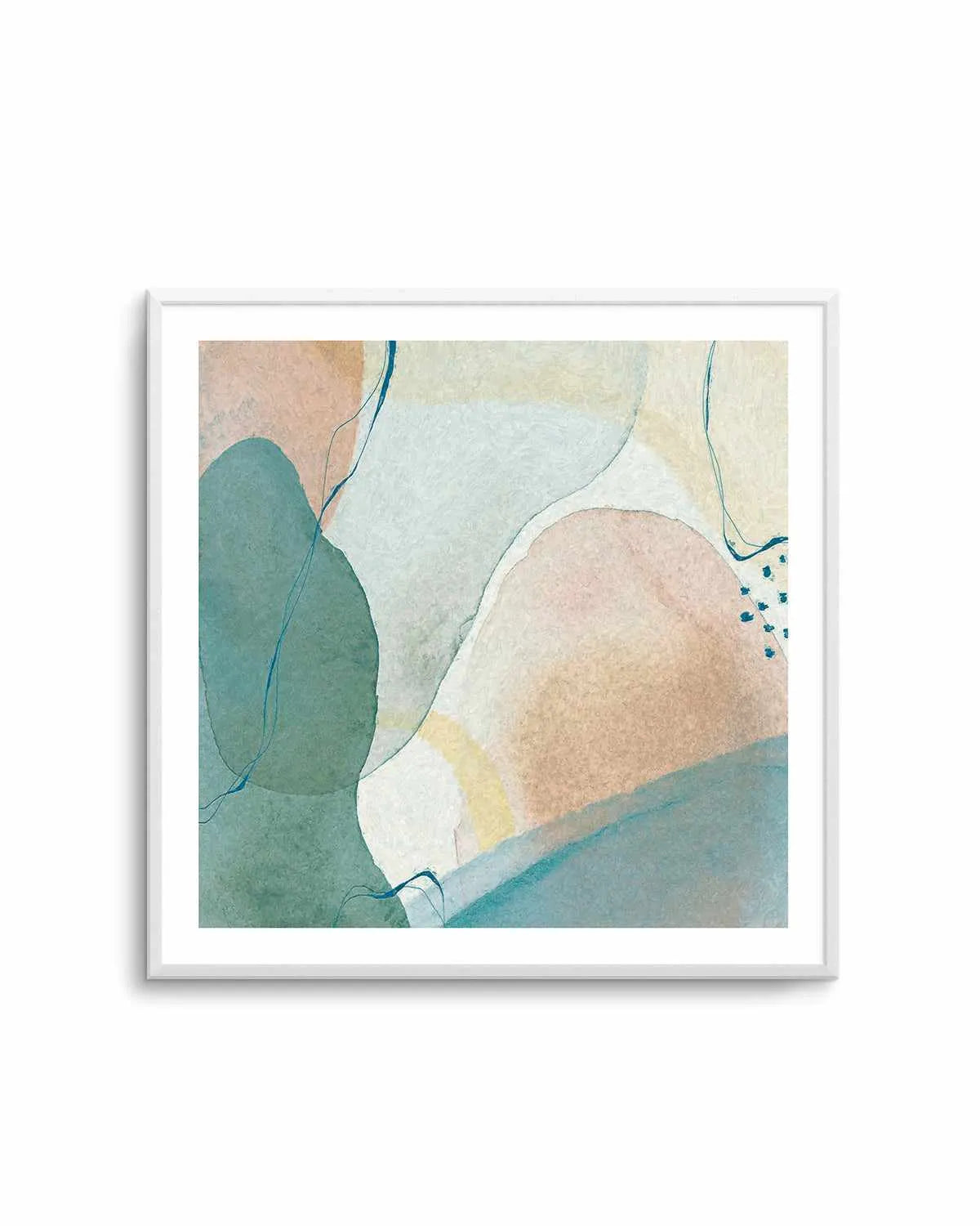 Inky Abstract I Art Print from Olive et Oriel where you can shop wallpaper and artworks online