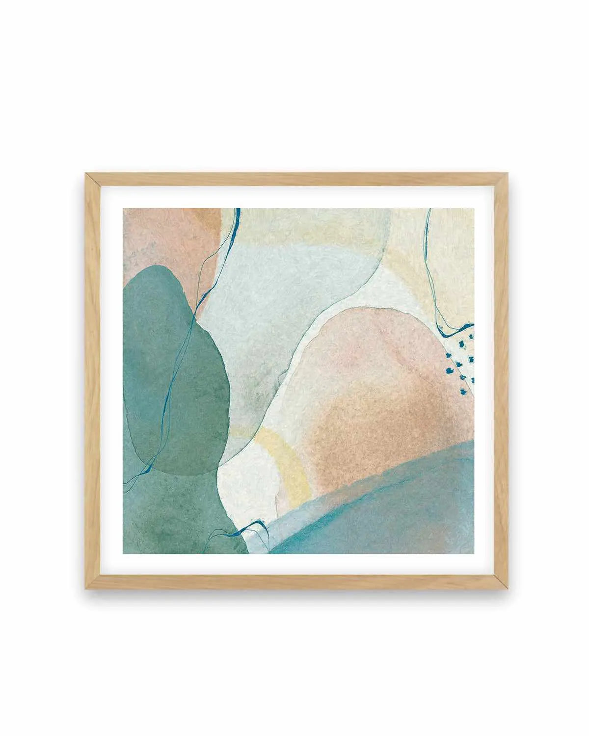 Inky Abstract I Art Print from Olive et Oriel where you can shop wallpaper and artworks online
