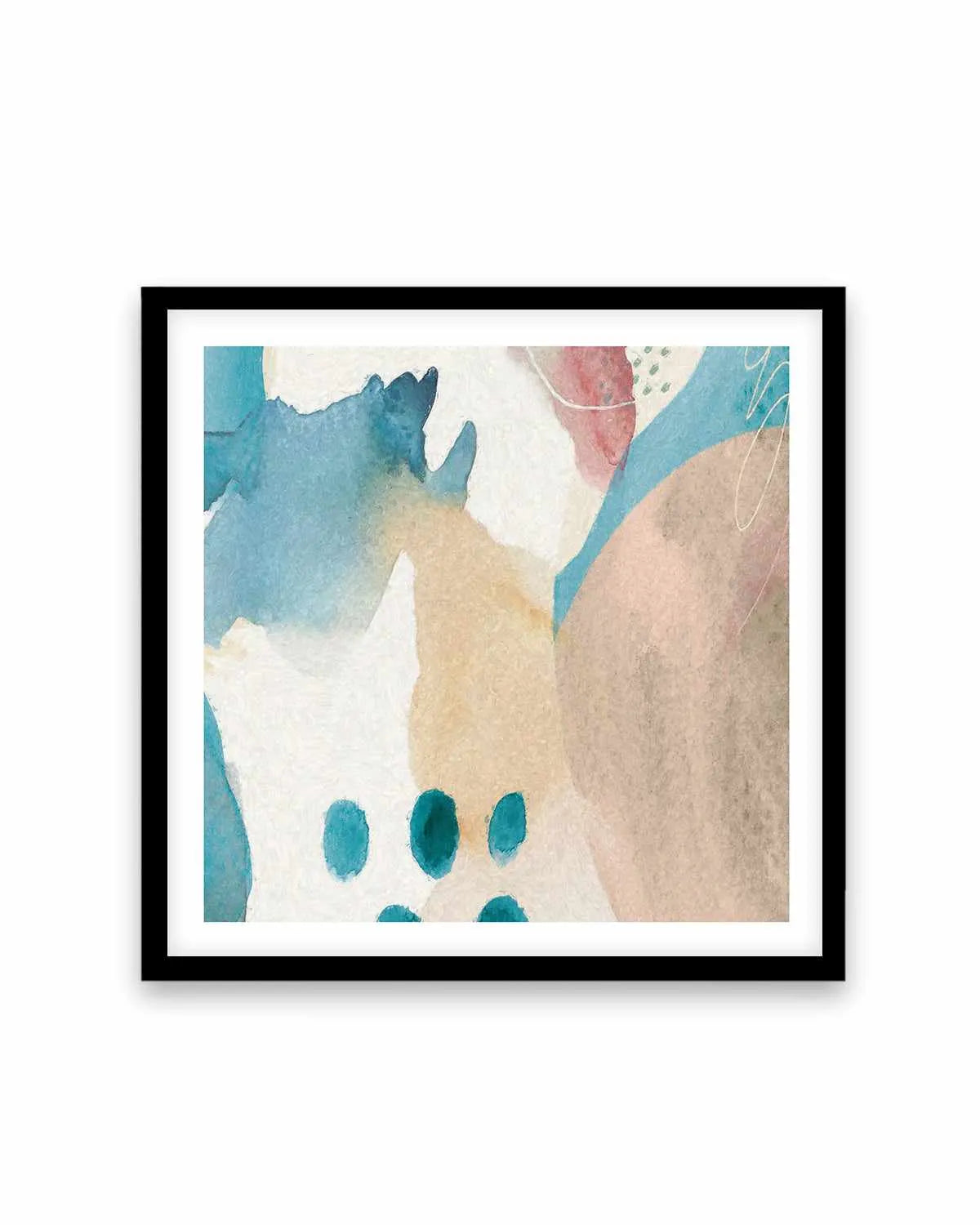 Inky Abstract II Art Print from Olive et Oriel where you can shop wallpaper and artworks online