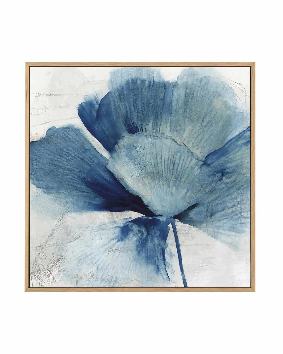 Inky Flower II | Framed Canvas Art Print from Olive et Oriel where you can shop wallpaper and artworks online