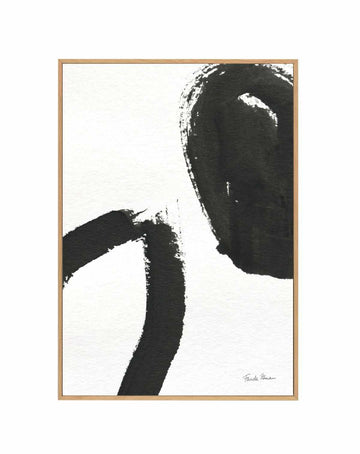Inky II | Framed Canvas Art Print from Olive et Oriel where you can shop wallpaper and artworks online