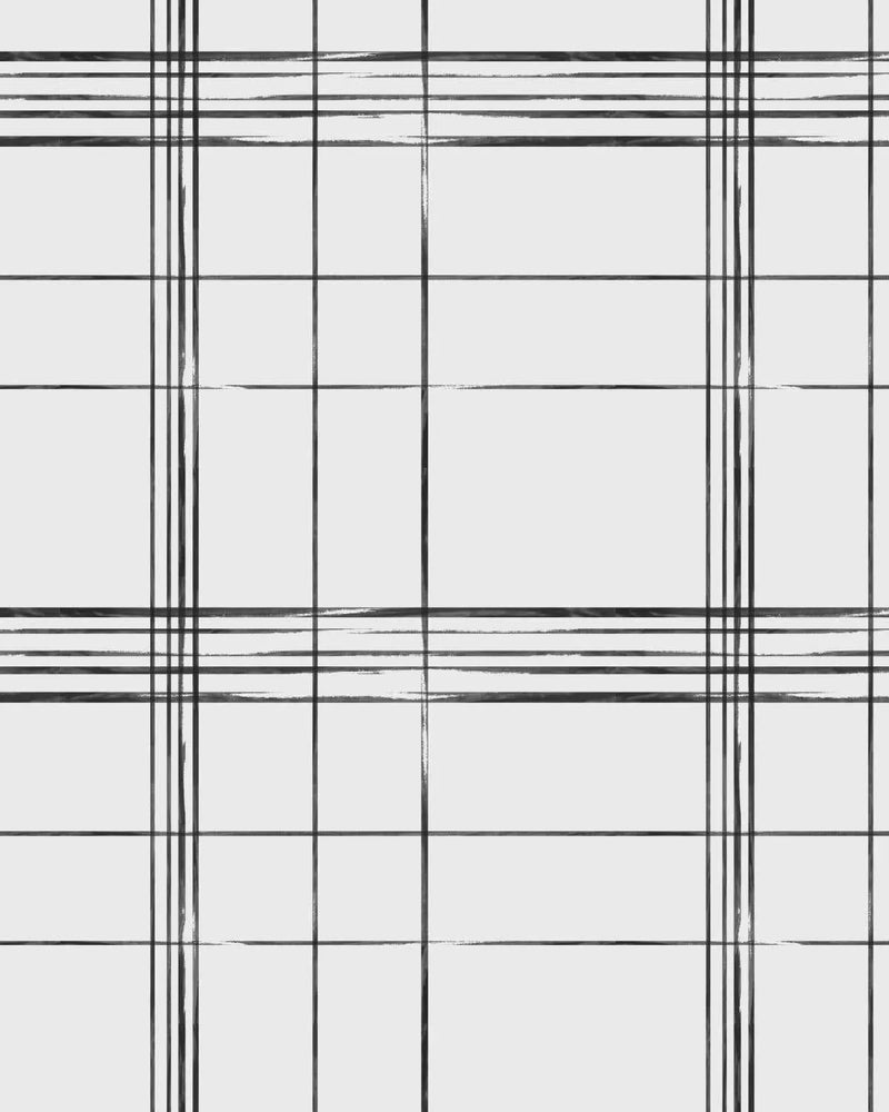 Inky Plaid Wallpaper-Wallpaper-Buy-Australian-Removable-Wallpaper-In-Gingham-Wallpaper-Peel-And-Stick-Wallpaper-Online-At-Olive-et-Oriel-Shop-Plaid-&-Check-Style-Wall-Papers-Decorate-Your-Bedroom-Living-Room-Kids-Room-or-Commercial-Interior