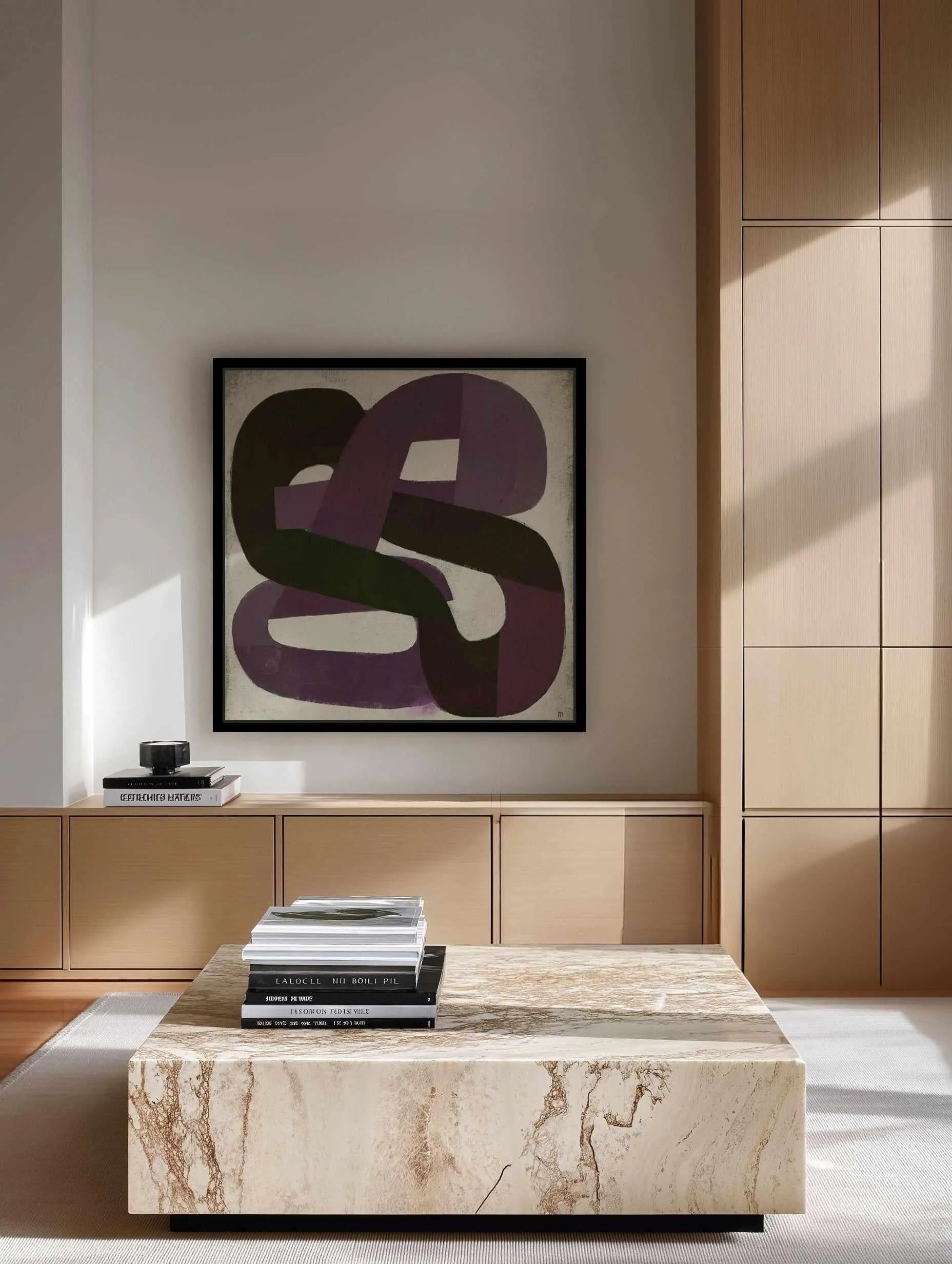 Inner Struggle by Marco Marella | Framed Canvas Art Print from Olive et Oriel where you can shop wallpaper and artworks online