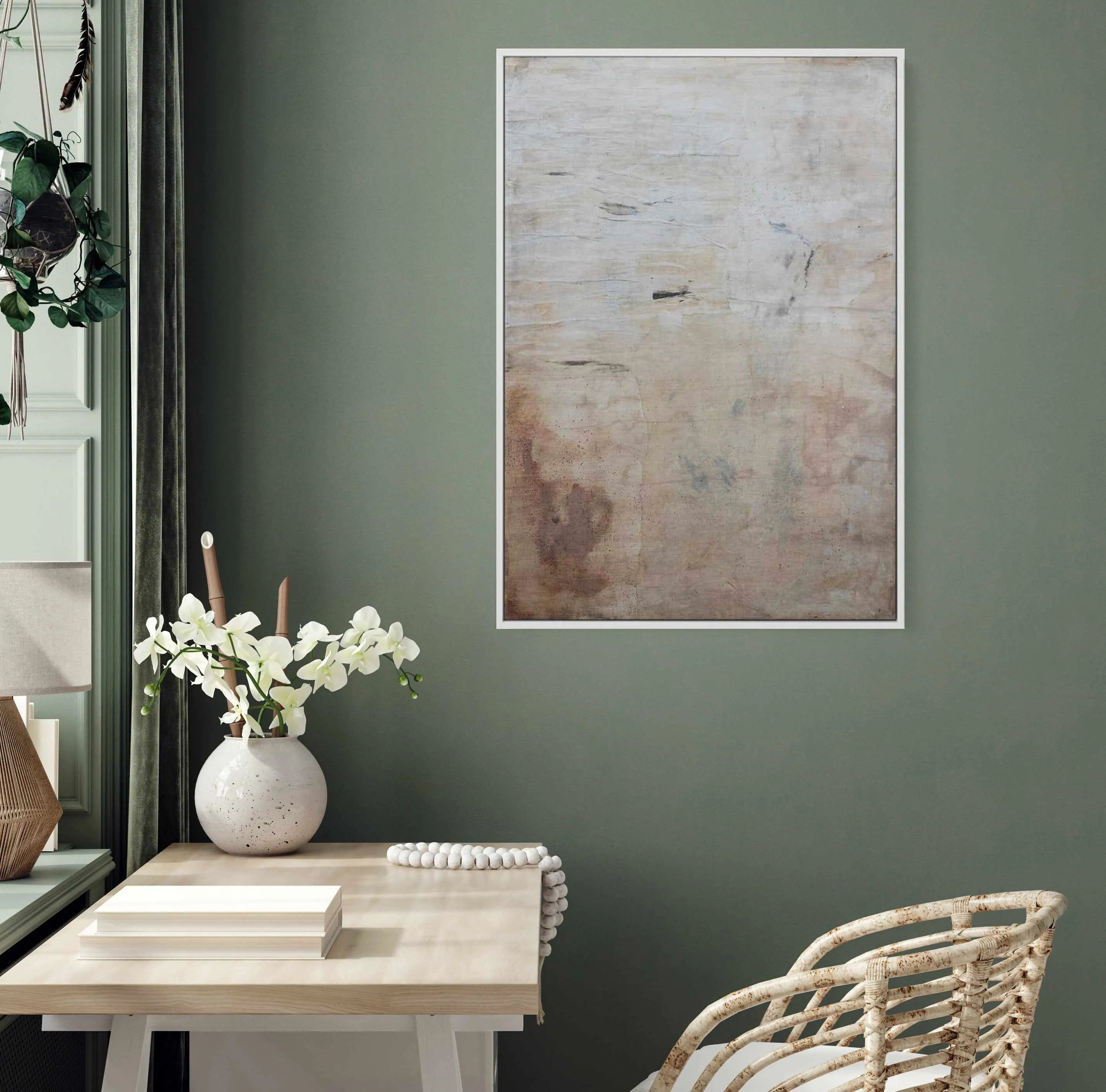 Inner Voice by Irina Ventresca | Framed Canvas Art Print from Olive et Oriel where you can shop wallpaper and artworks online