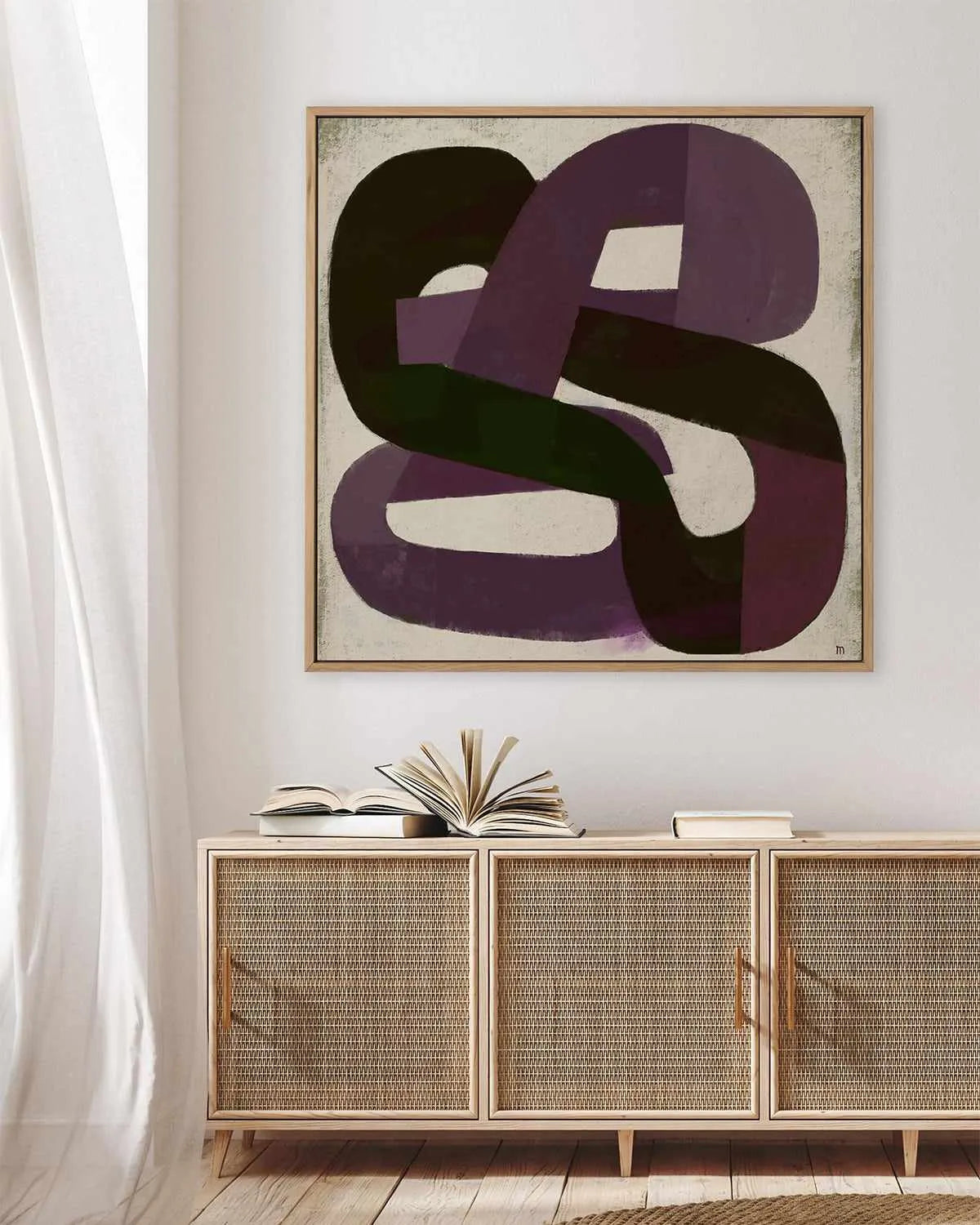 Inner Struggle by Marco Marella | Framed Canvas Art Print from Olive et Oriel where you can shop wallpaper and artworks online