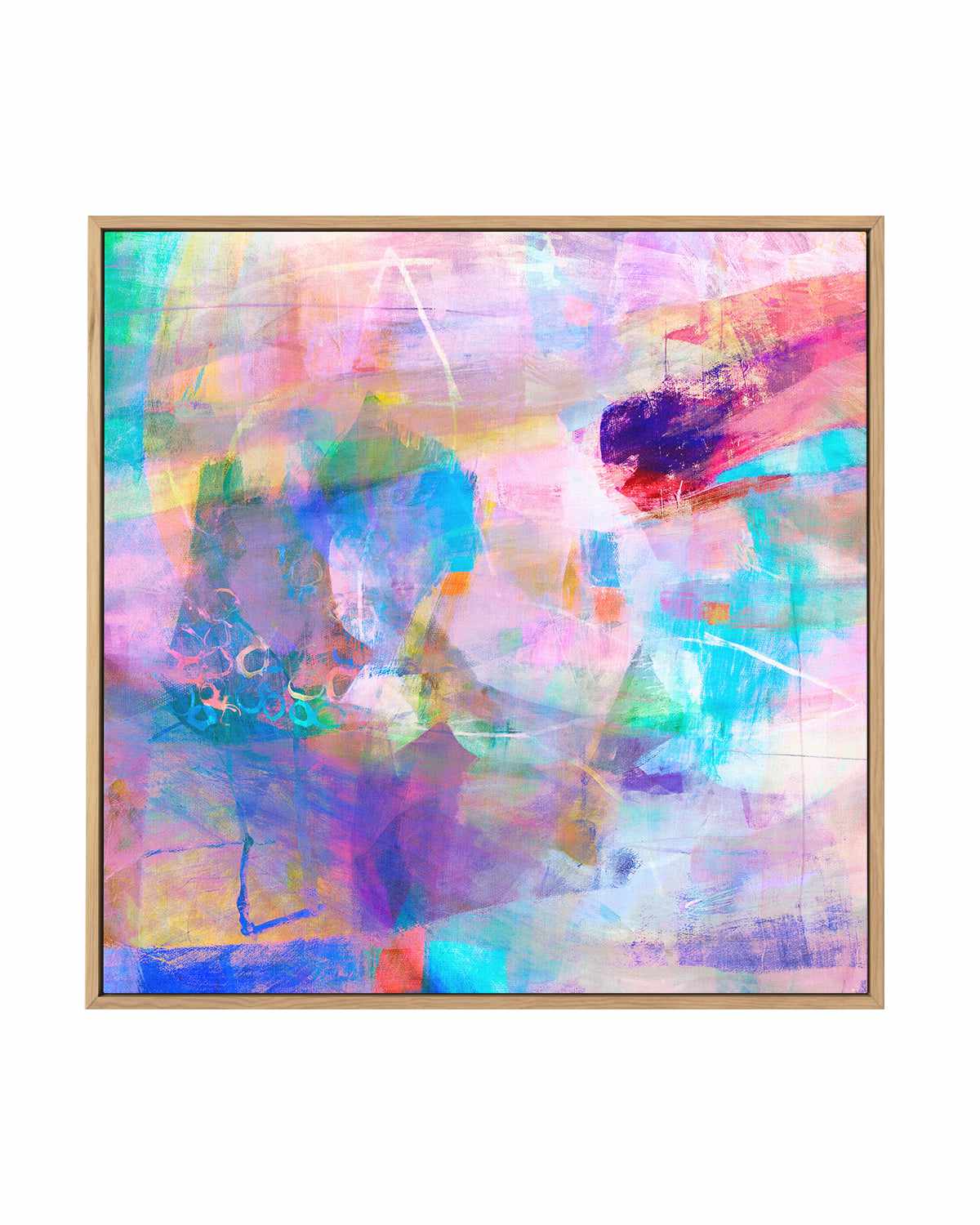 Inspire by Antonia Tzenova | Framed Canvas Art Print