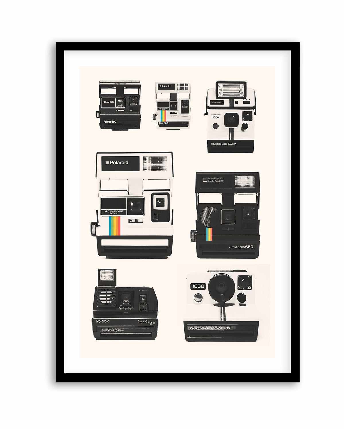 Instant Camera Collection By Florent Bodart | Art Print