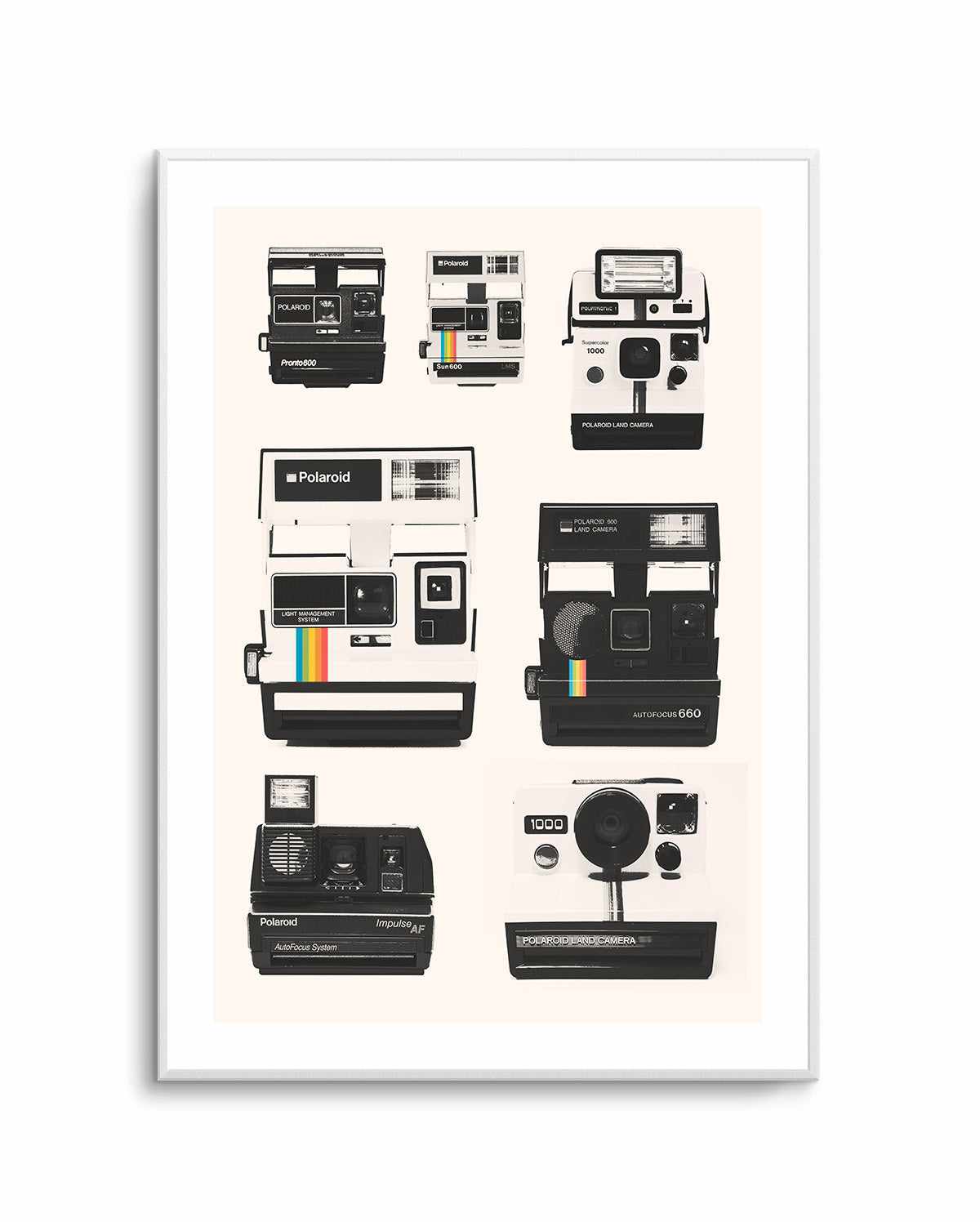 Instant Camera Collection By Florent Bodart | Art Print