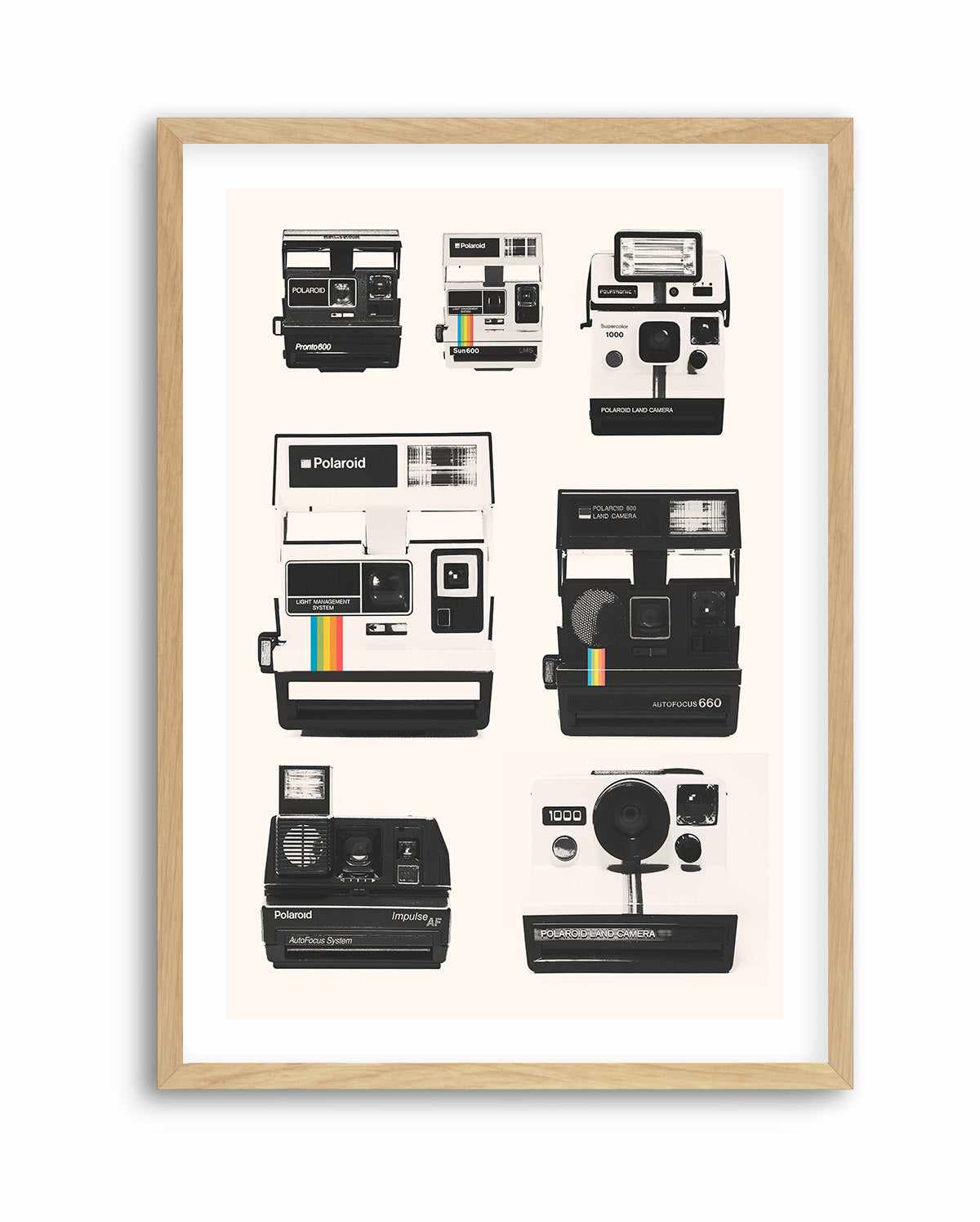 Instant Camera Collection By Florent Bodart | Art Print