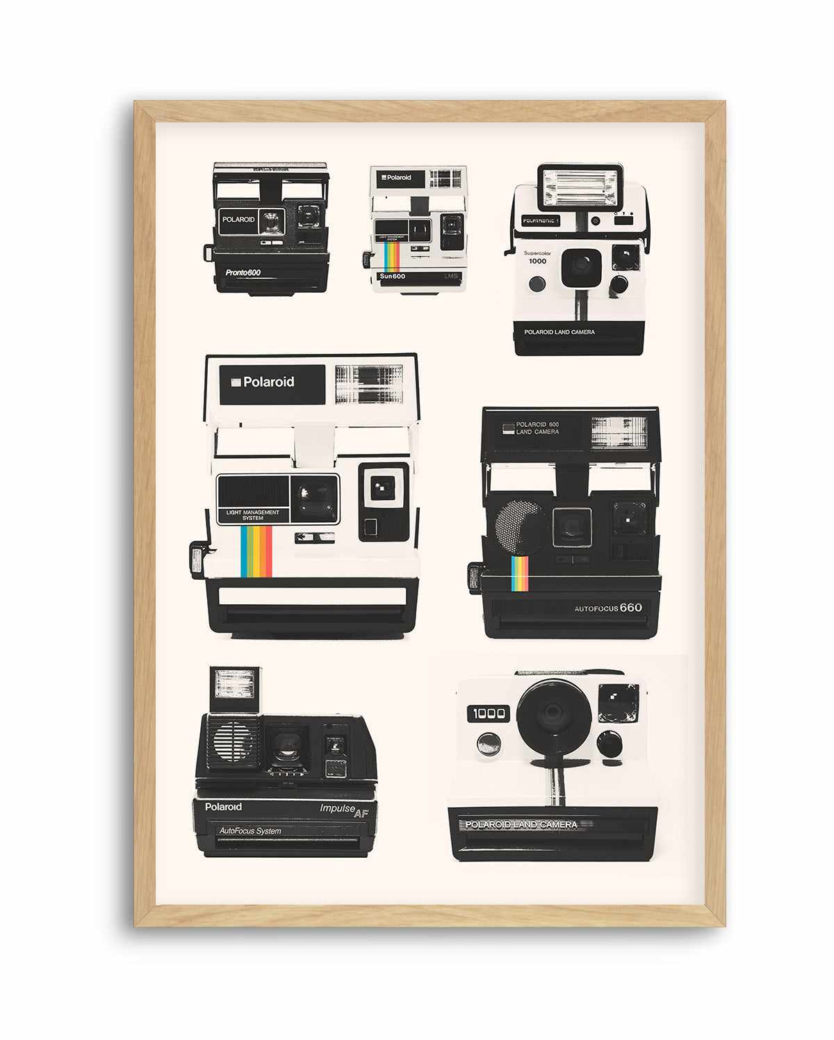 Instant Camera Collection By Florent Bodart | Art Print