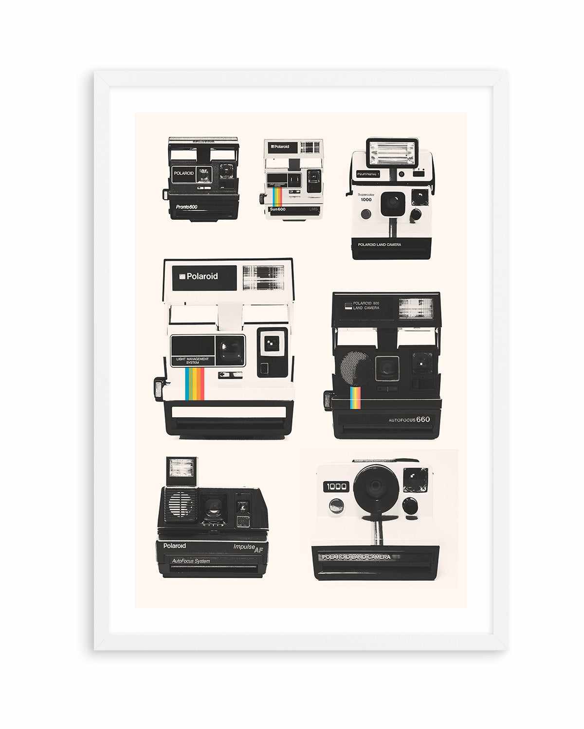 Instant Camera Collection By Florent Bodart | Art Print