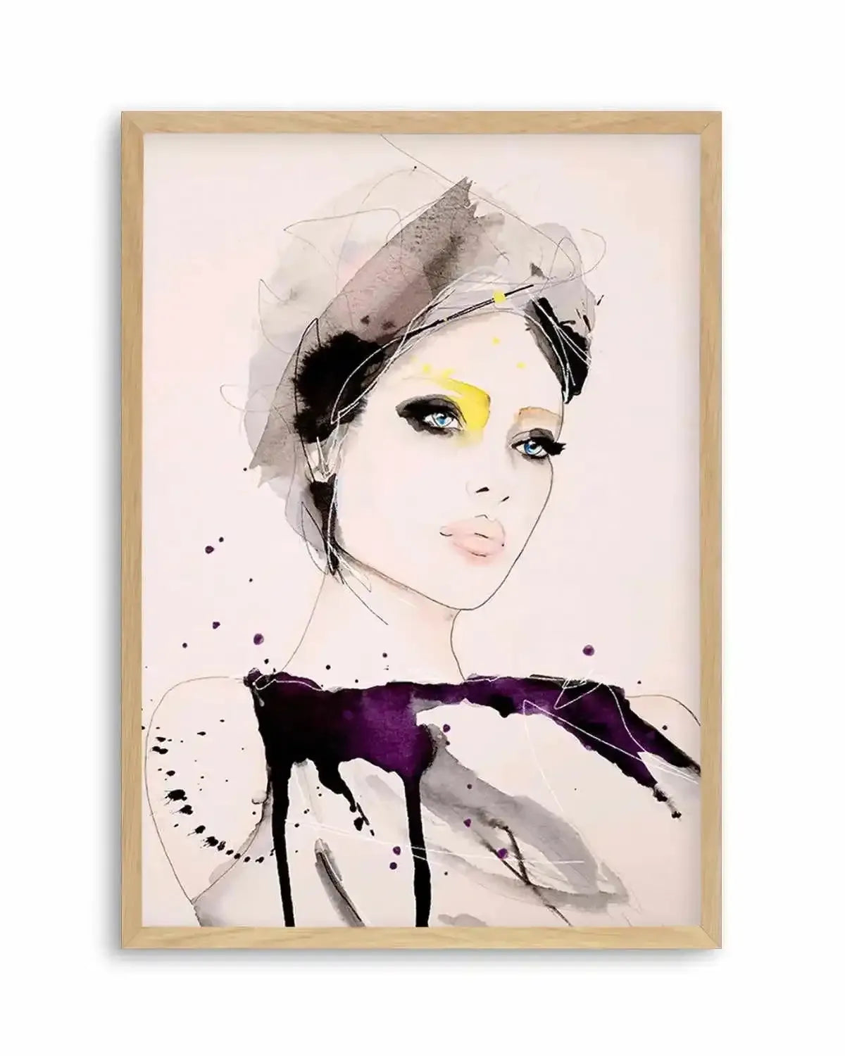 Intent by Leigh Viner Art Print from Olive et Oriel where you can shop wallpaper and artworks online