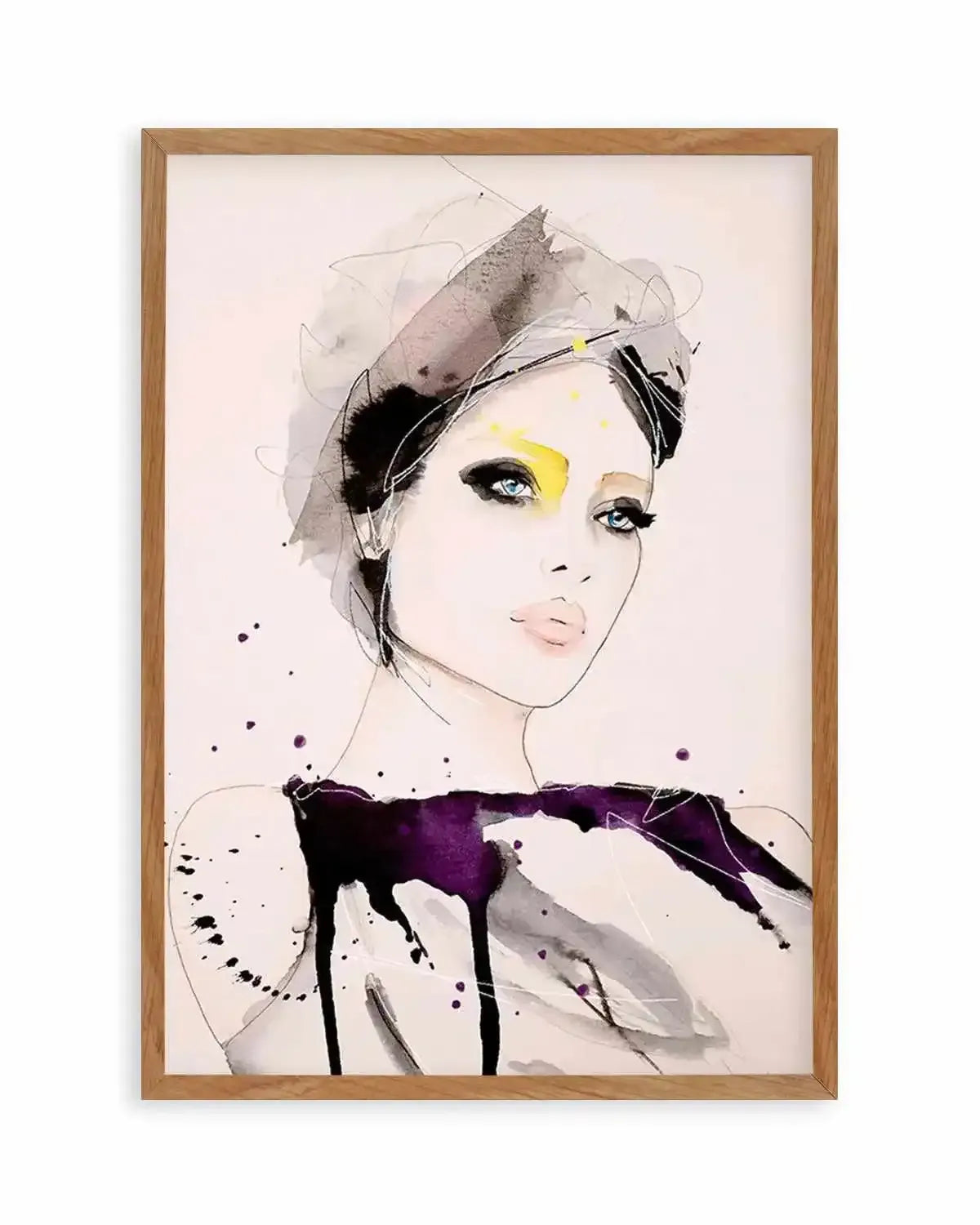 Intent by Leigh Viner Art Print from Olive et Oriel where you can shop wallpaper and artworks online