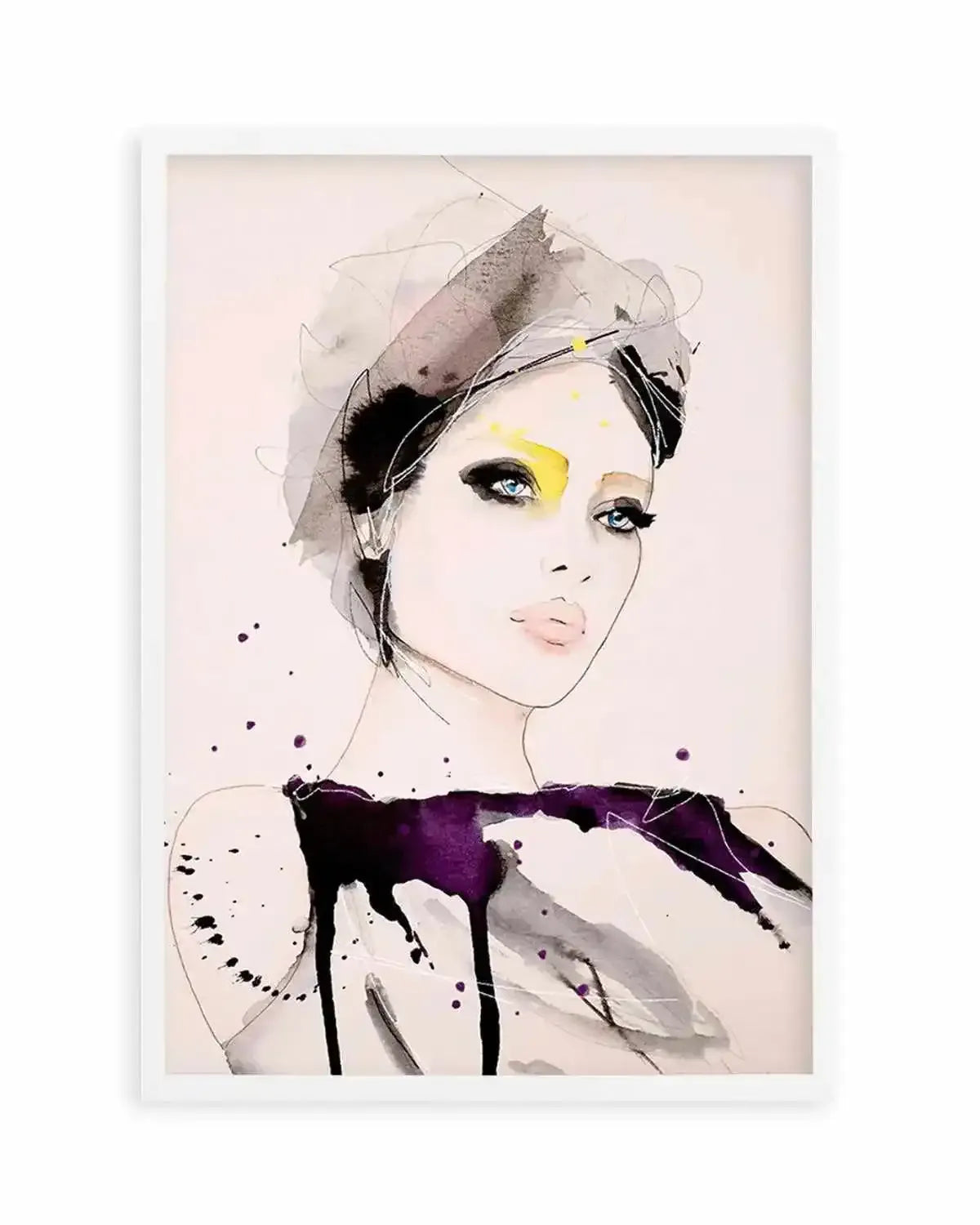 Intent by Leigh Viner Art Print from Olive et Oriel where you can shop wallpaper and artworks online