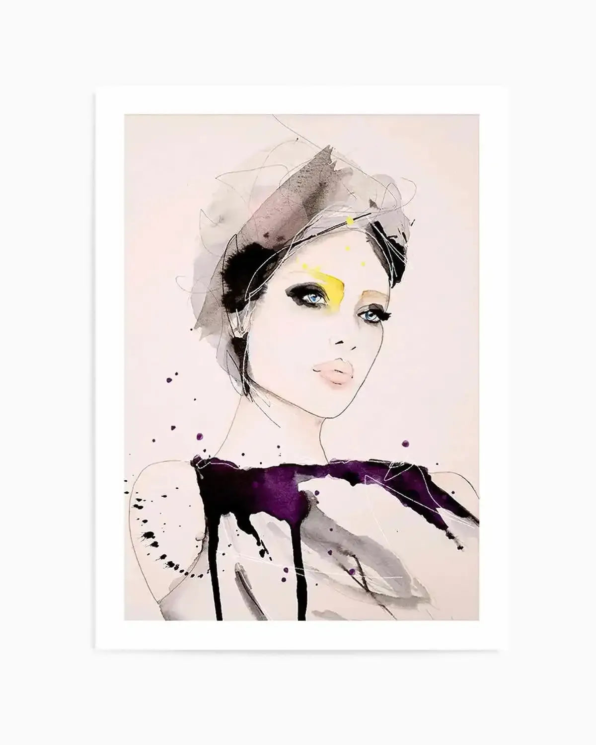 Intent by Leigh Viner Art Print from Olive et Oriel where you can shop wallpaper and artworks online