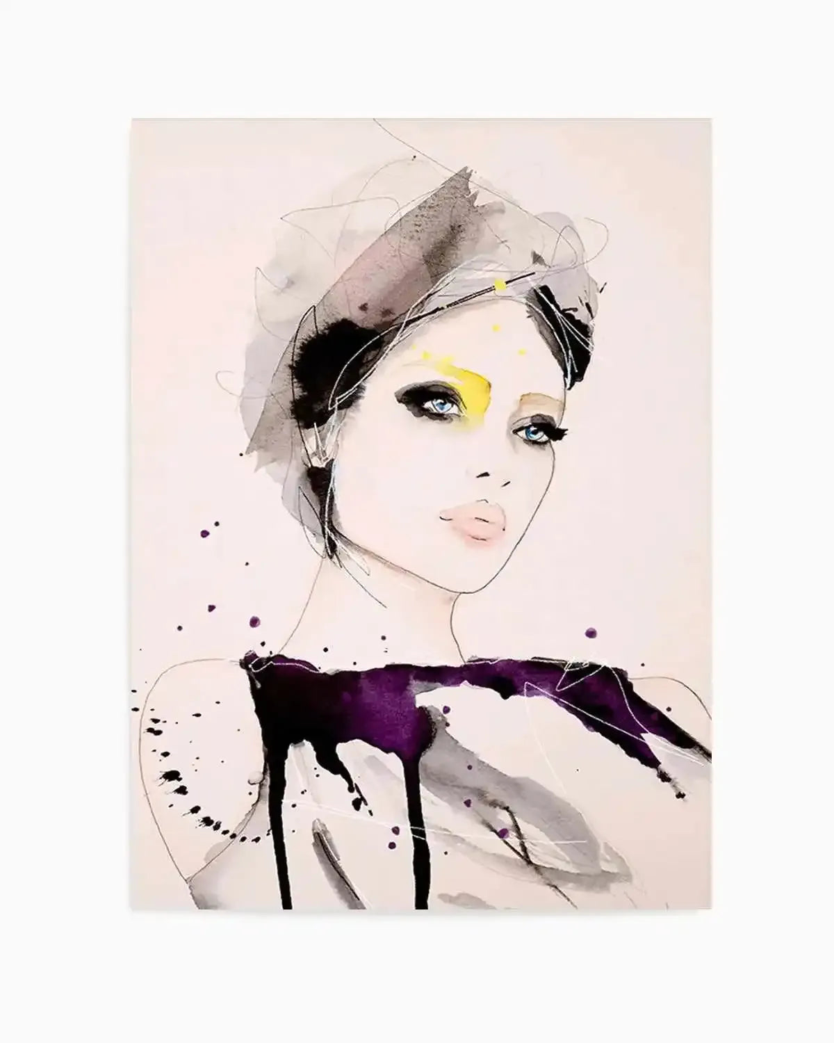 Intent by Leigh Viner Art Print from Olive et Oriel where you can shop wallpaper and artworks online