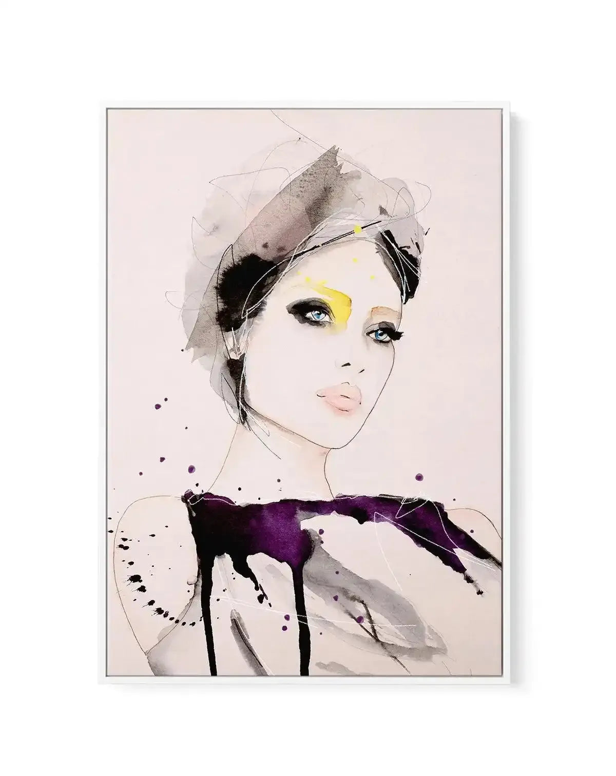 Intent by Leigh Viner | Framed Canvas-CANVAS-You can shop wall art online with Olive et Oriel for everything from abstract art to fun kids wall art. Our beautiful modern art prints and canvas art are available from large canvas prints to wall art paintings and our proudly Australian artwork collection offers only the highest quality framed large wall art and canvas art Australia - You can buy fashion photography prints or Hampton print posters and paintings on canvas from Olive et Oriel and have